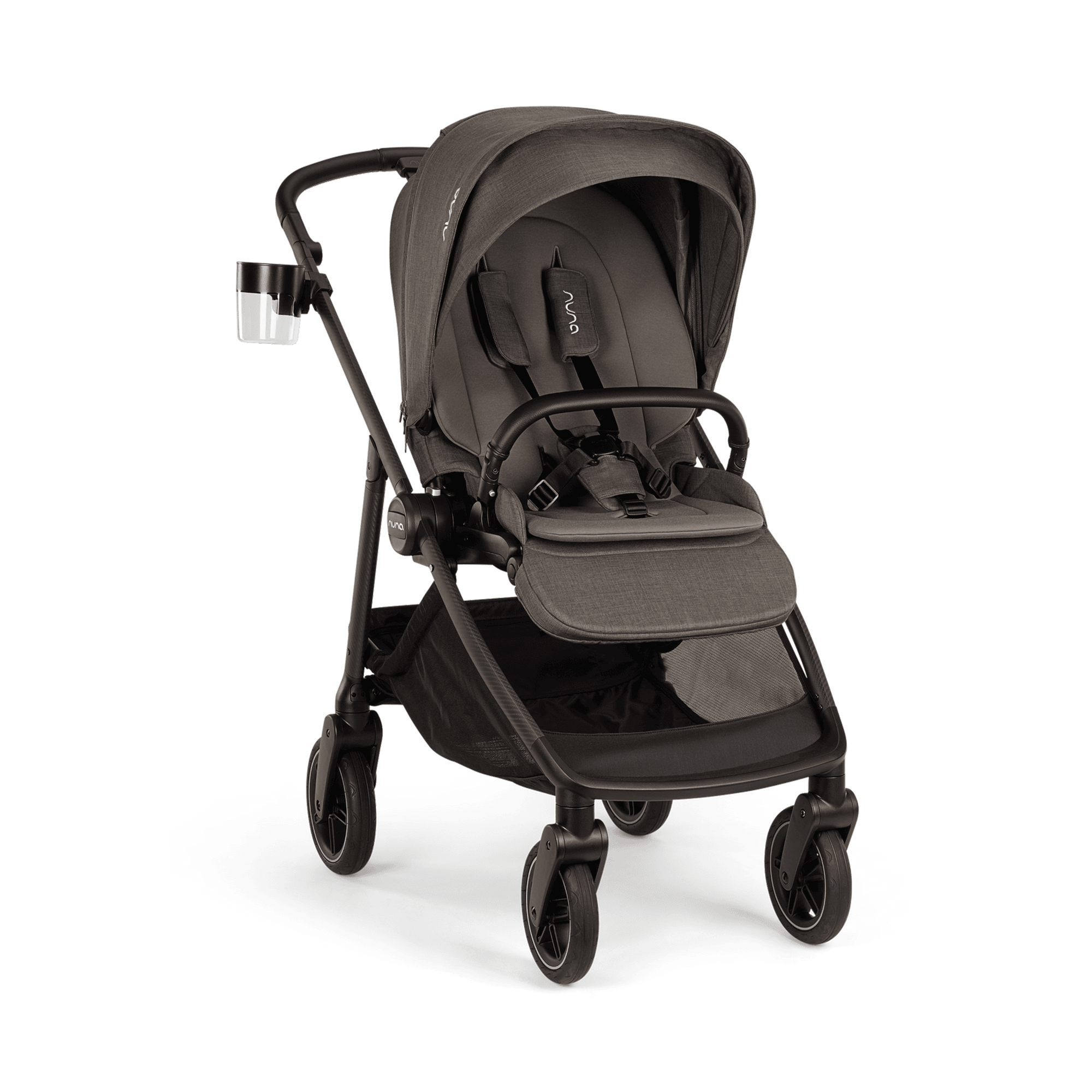 Kombi-Kinderwagen, nuna, Grau – Produktansicht
