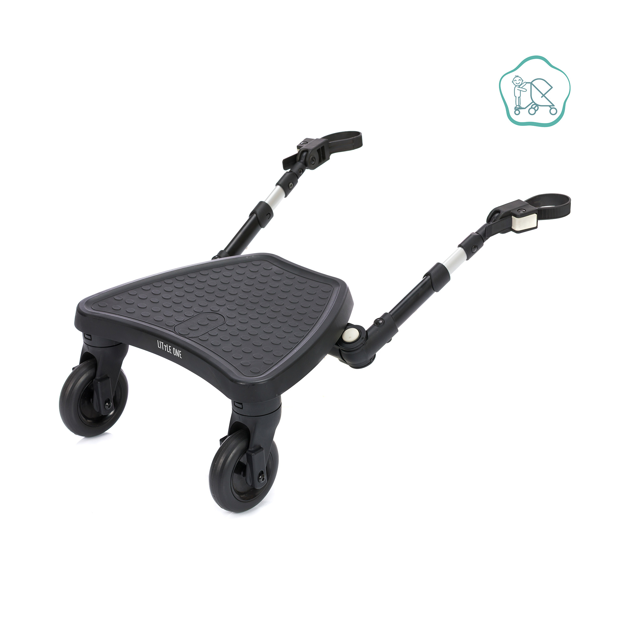 Buggyboards, LITTLE ONE, Schwarz – Produktansicht