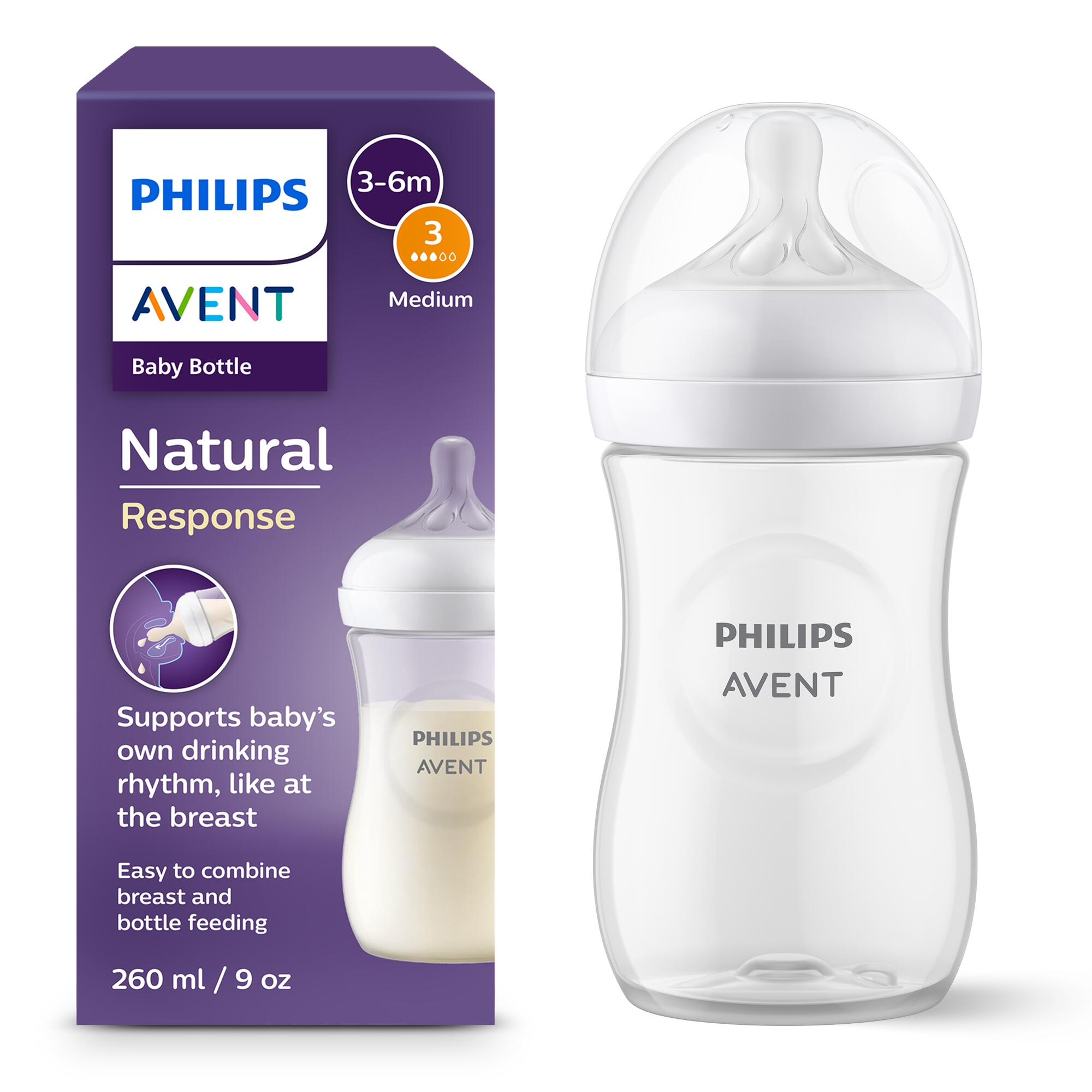 Babyfläschchen, PHILIPS AVENT, Transparent – Produktansicht