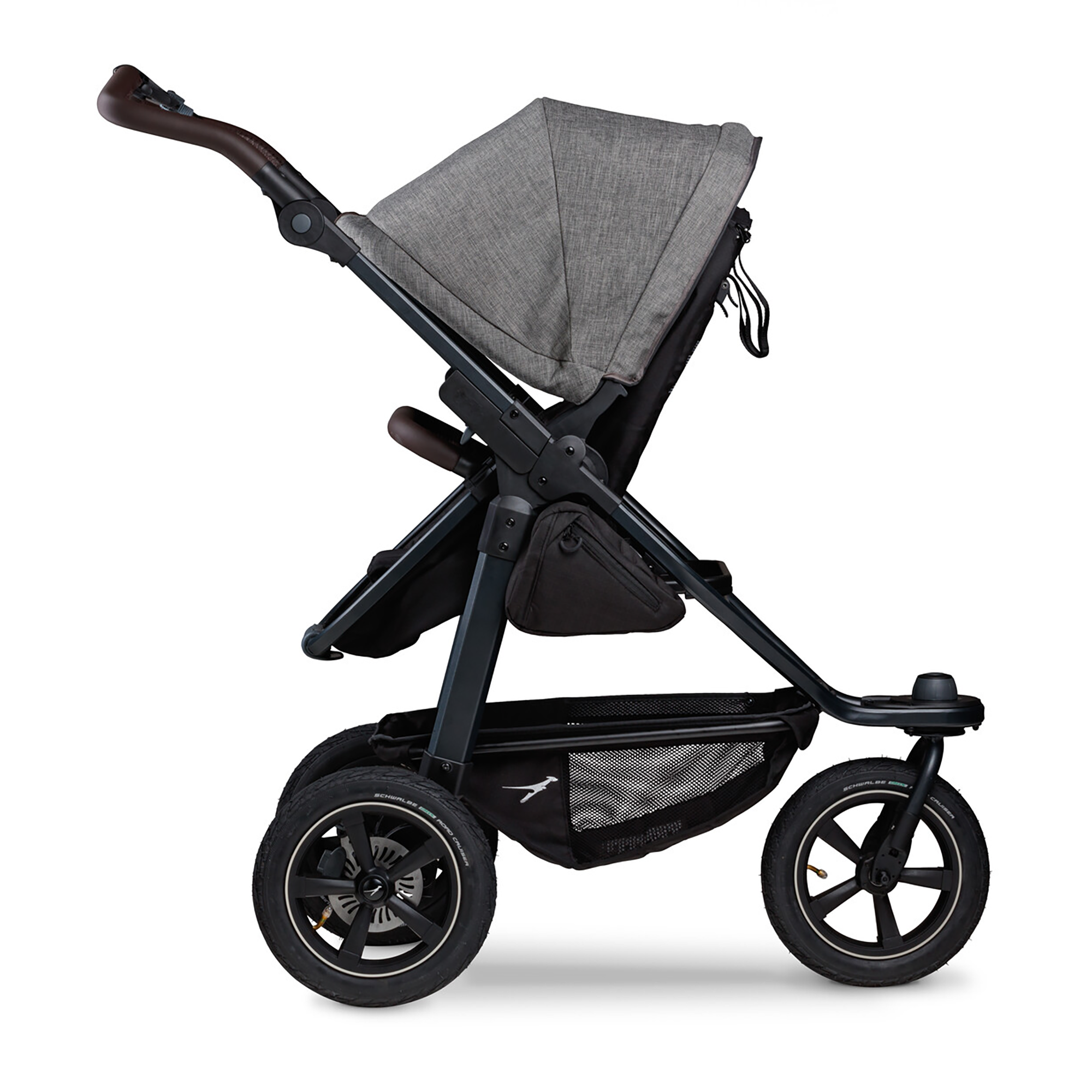 Kombi-Kinderwagen, TFK, Grau – Produktansicht