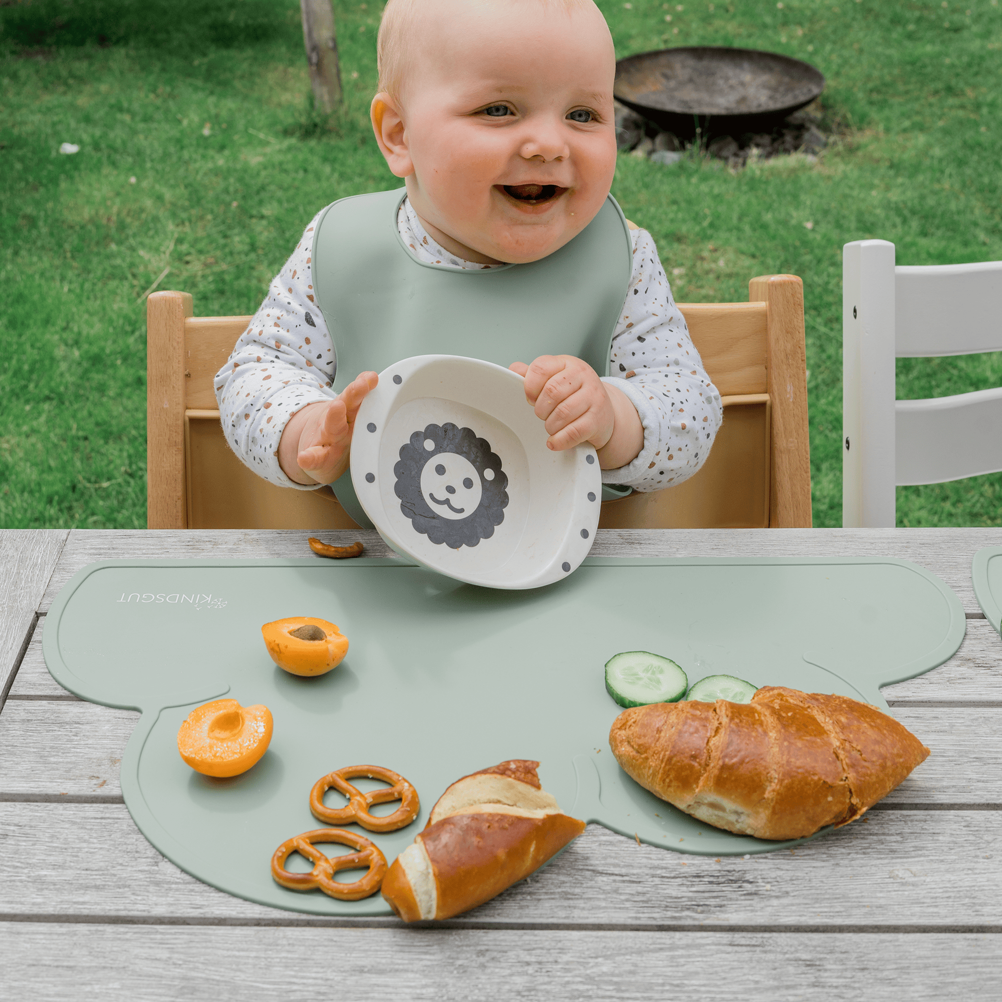 Produkte, KINDSGUT, Grün – Besonderheit: umweltfreundliches und lebensmittelechtes Silikon