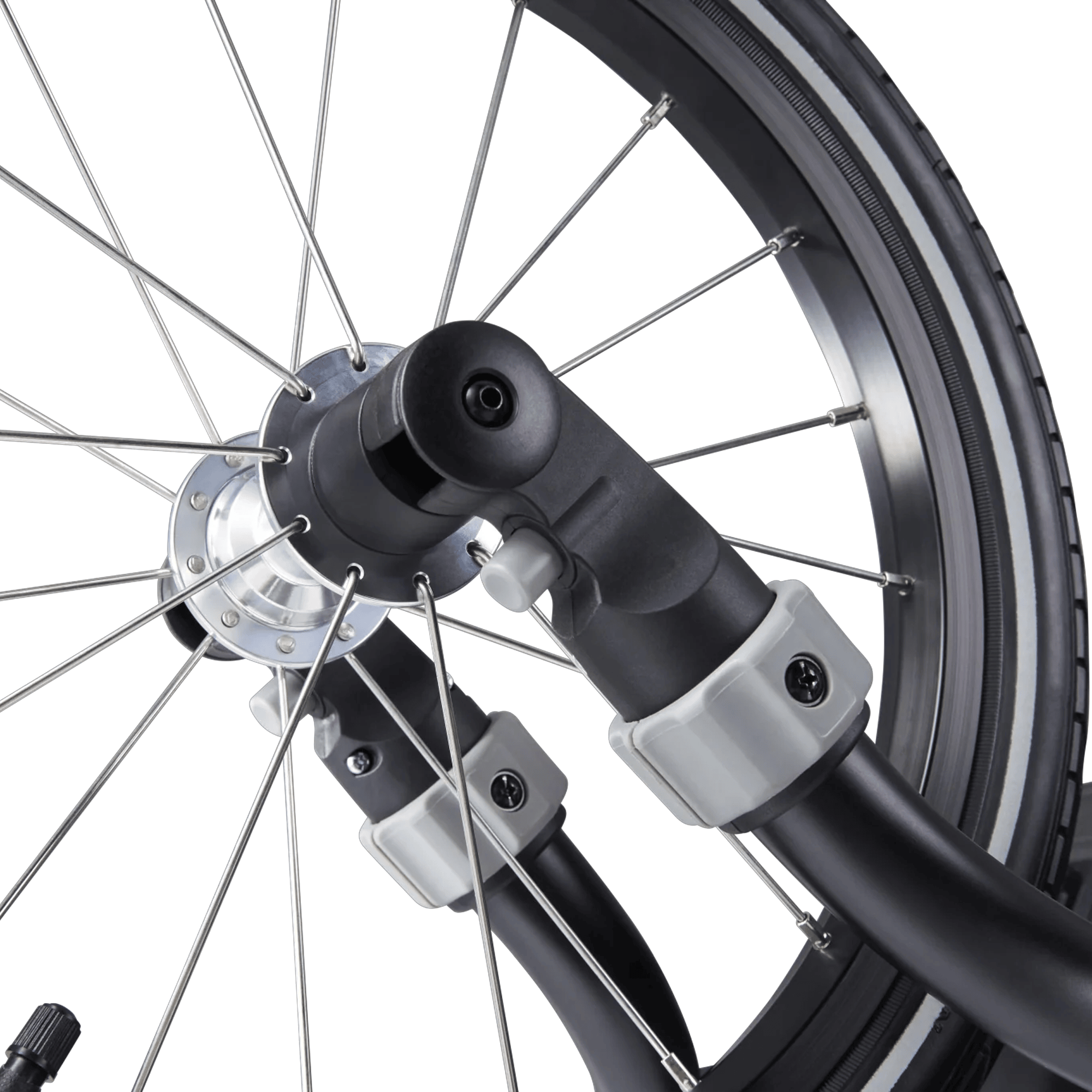 Fahrradanhänger, Croozer, Schwarz – Produktansicht