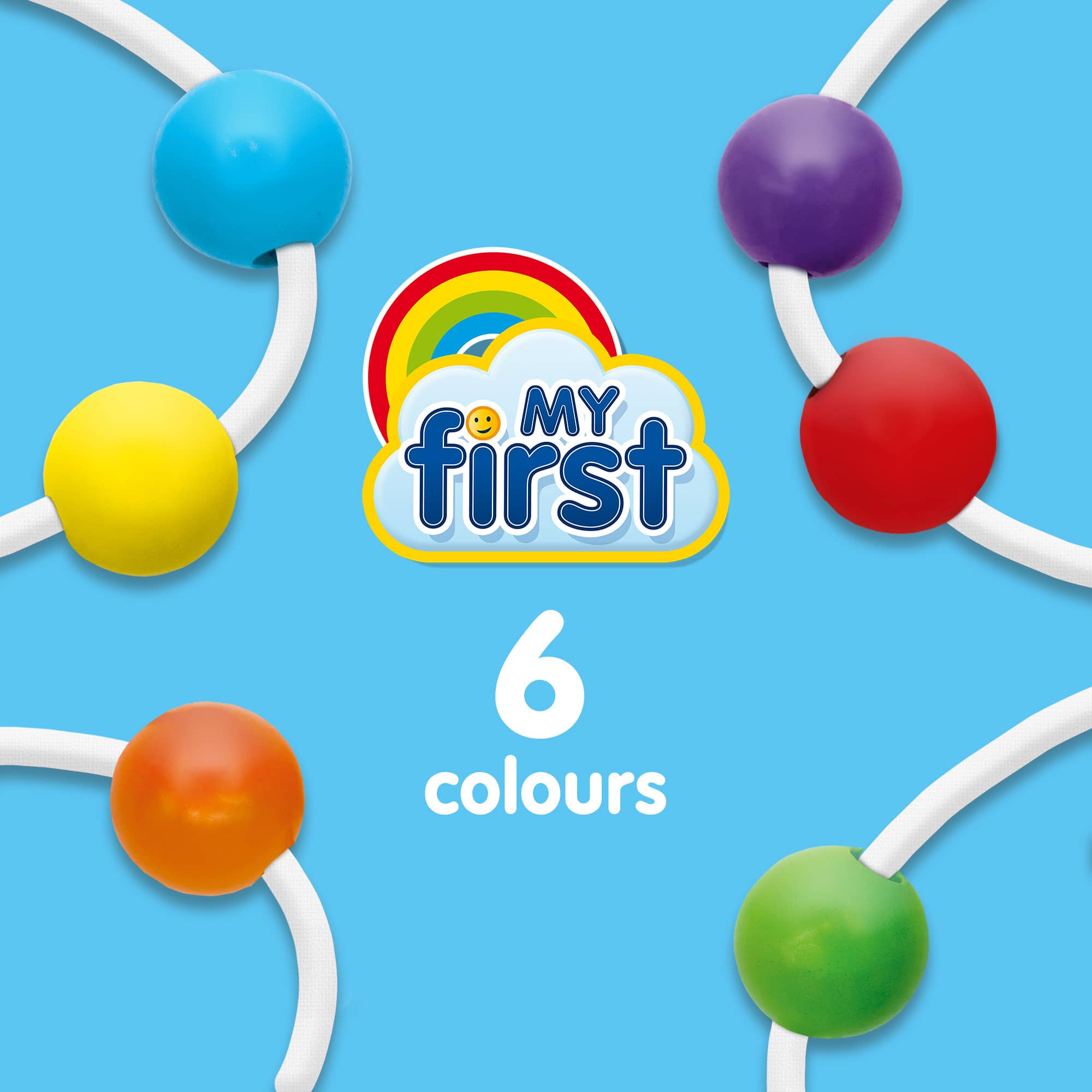 Malen & Kneten, SES CREATIVE, Weiß – Produktansicht