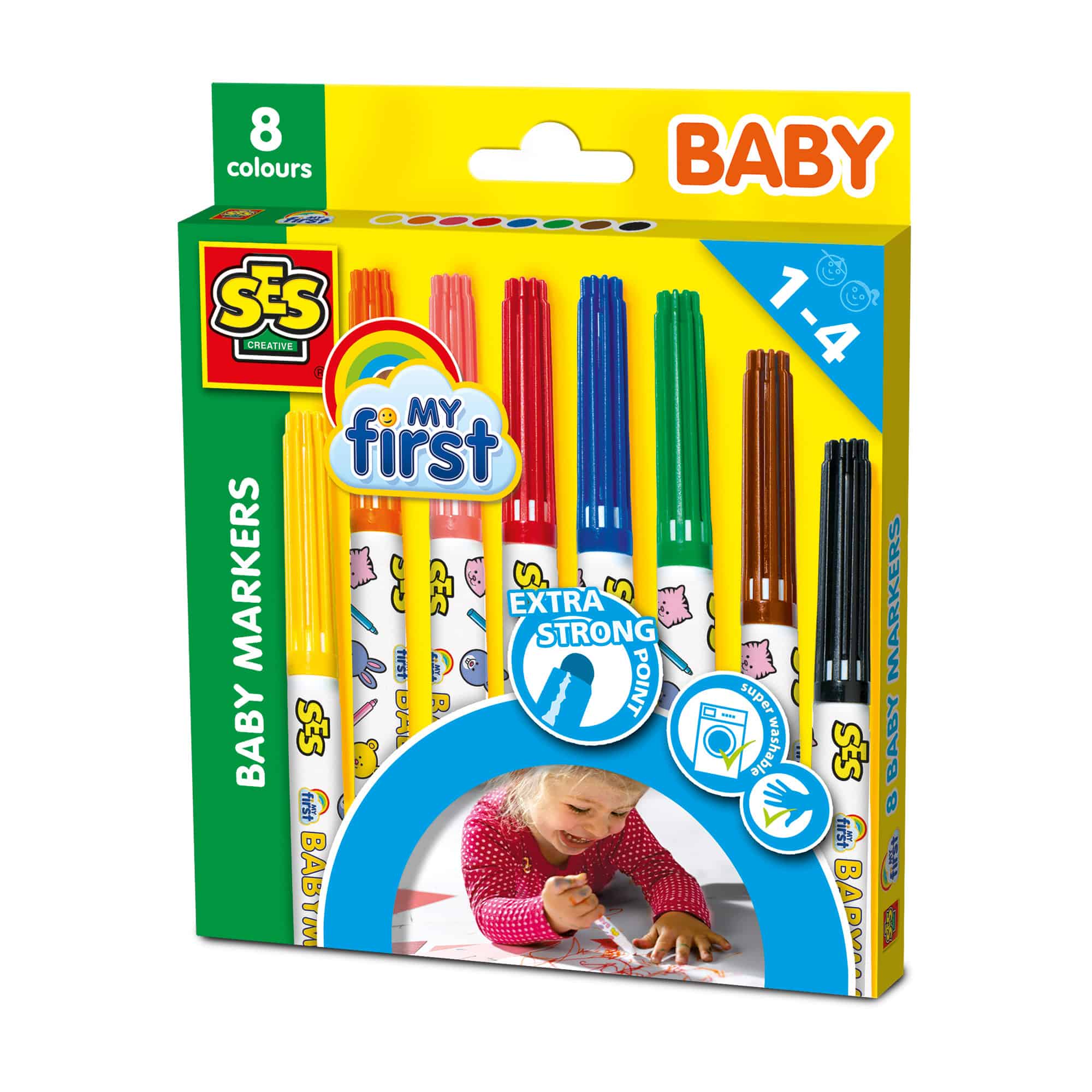 Malen & Kneten, SES CREATIVE, Weiß – Produktansicht