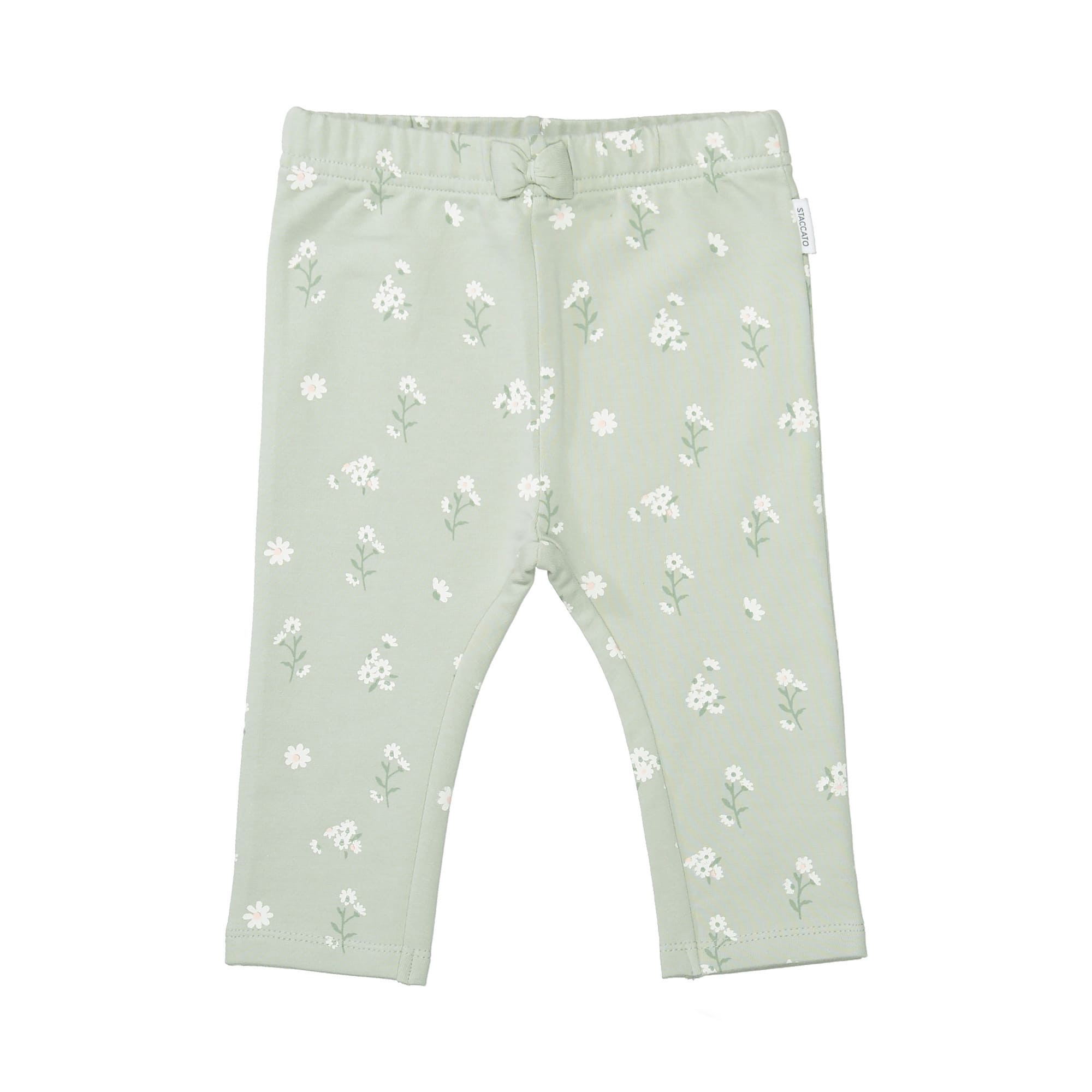 Leggings, STACCATO, Grün – Besonderheit: aus 95% Baumwolle