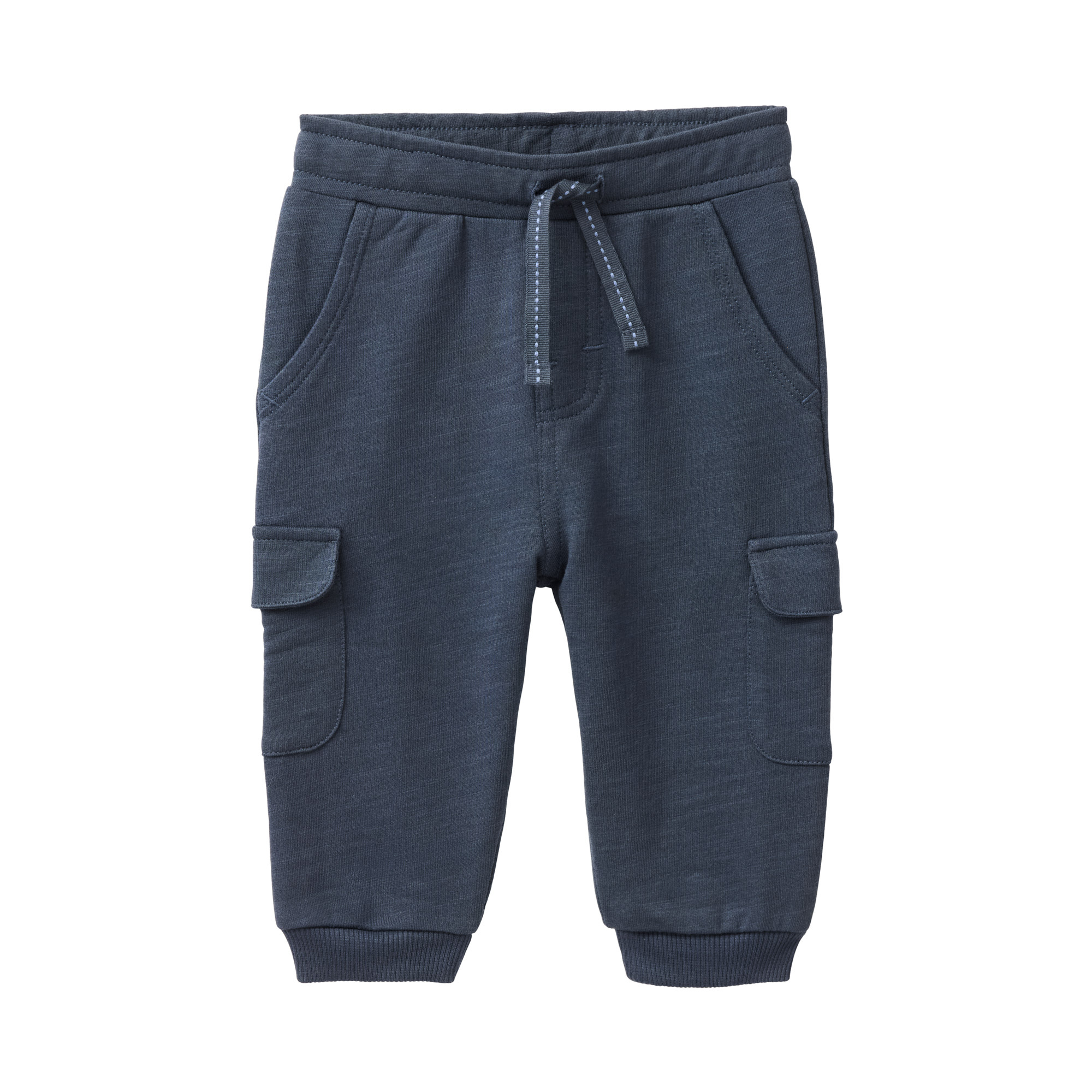 Jogginghosen, People Wear Organic, Blau – Besonderheit: aus mindestens 95% Baumwolle