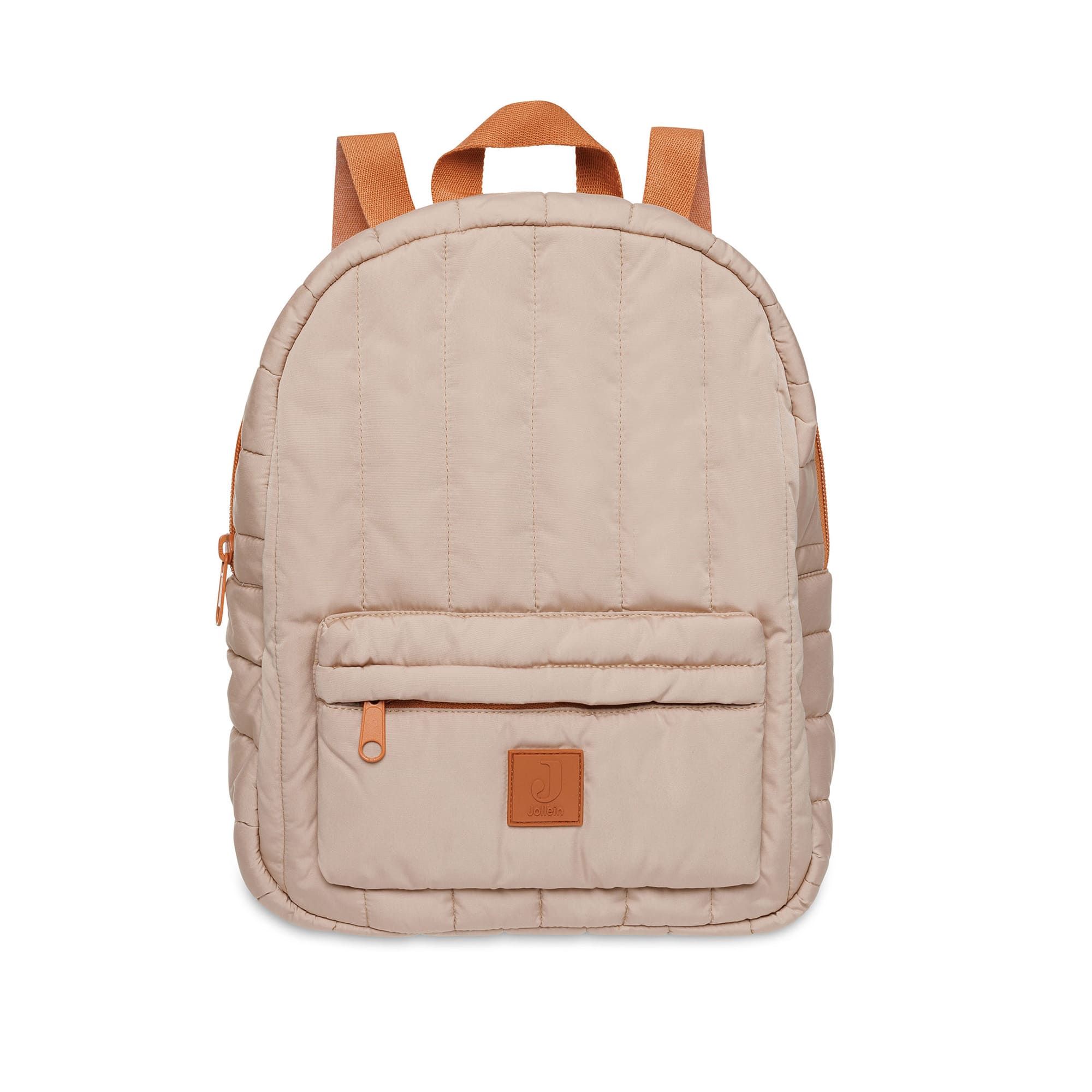 Kinderrucksäcke, jollein, Beige – Besonderheit: trendiges Puffer-Design