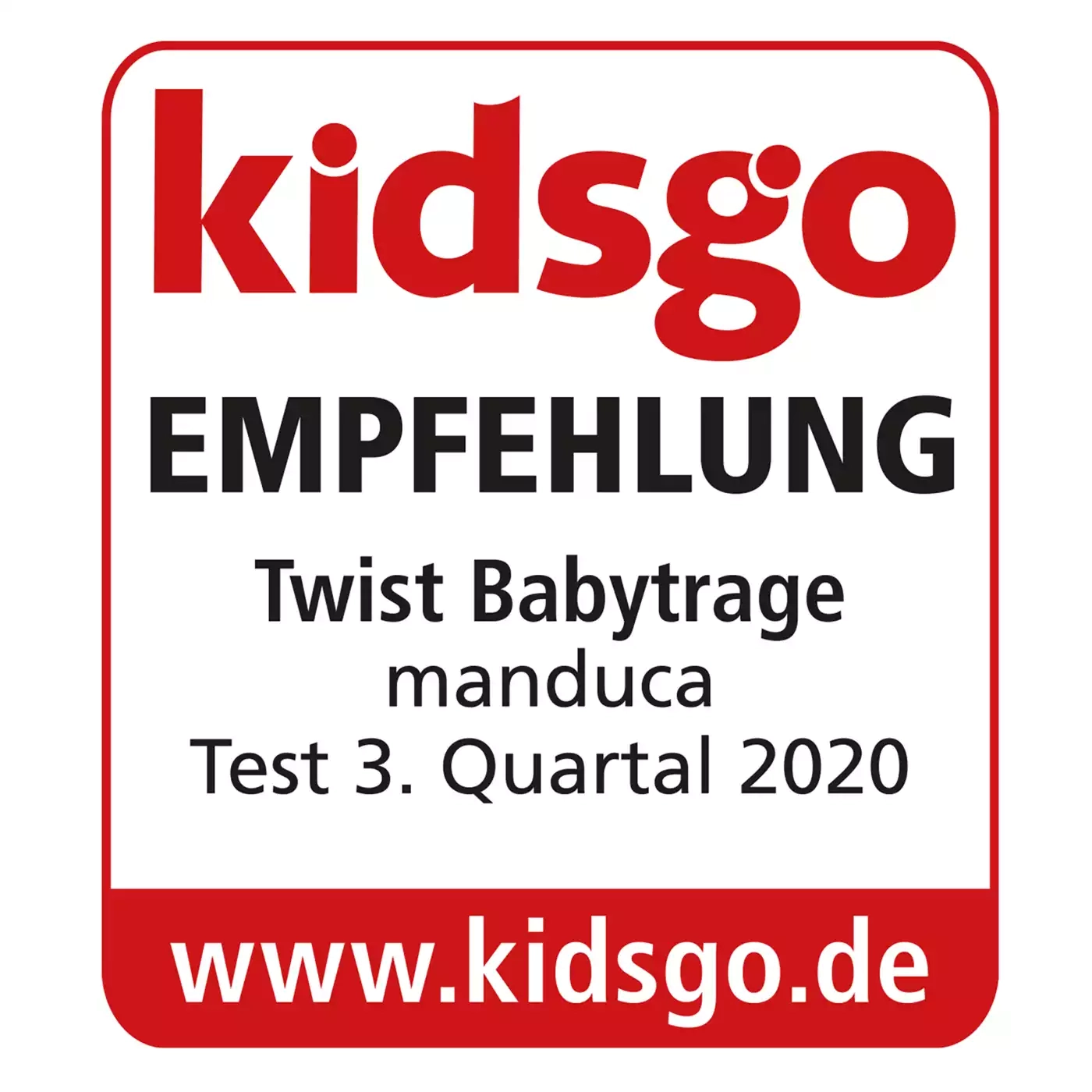 Babytragen, manduca, Grau – Produktansicht
