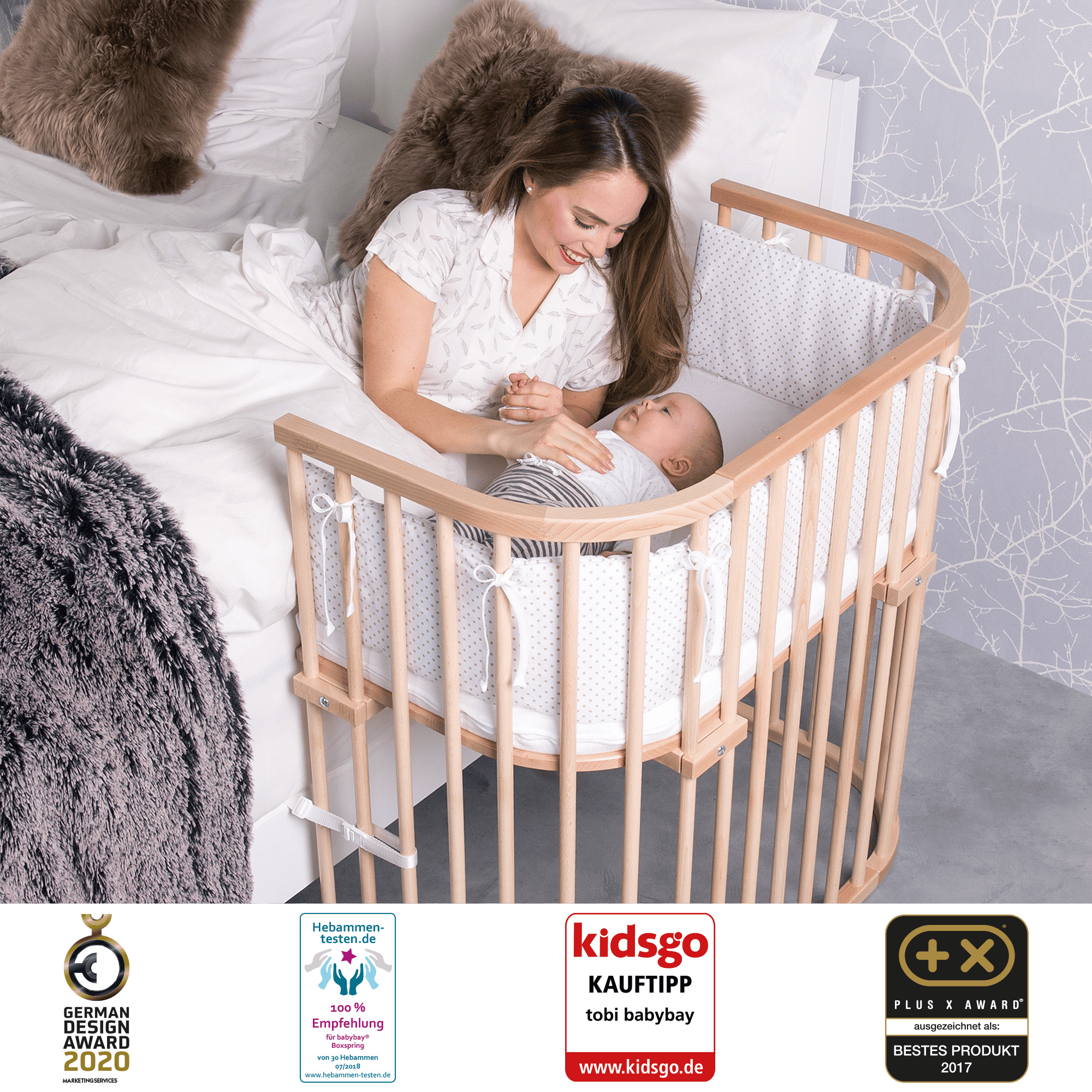 Produkte, babybay, Beige – Produktansicht