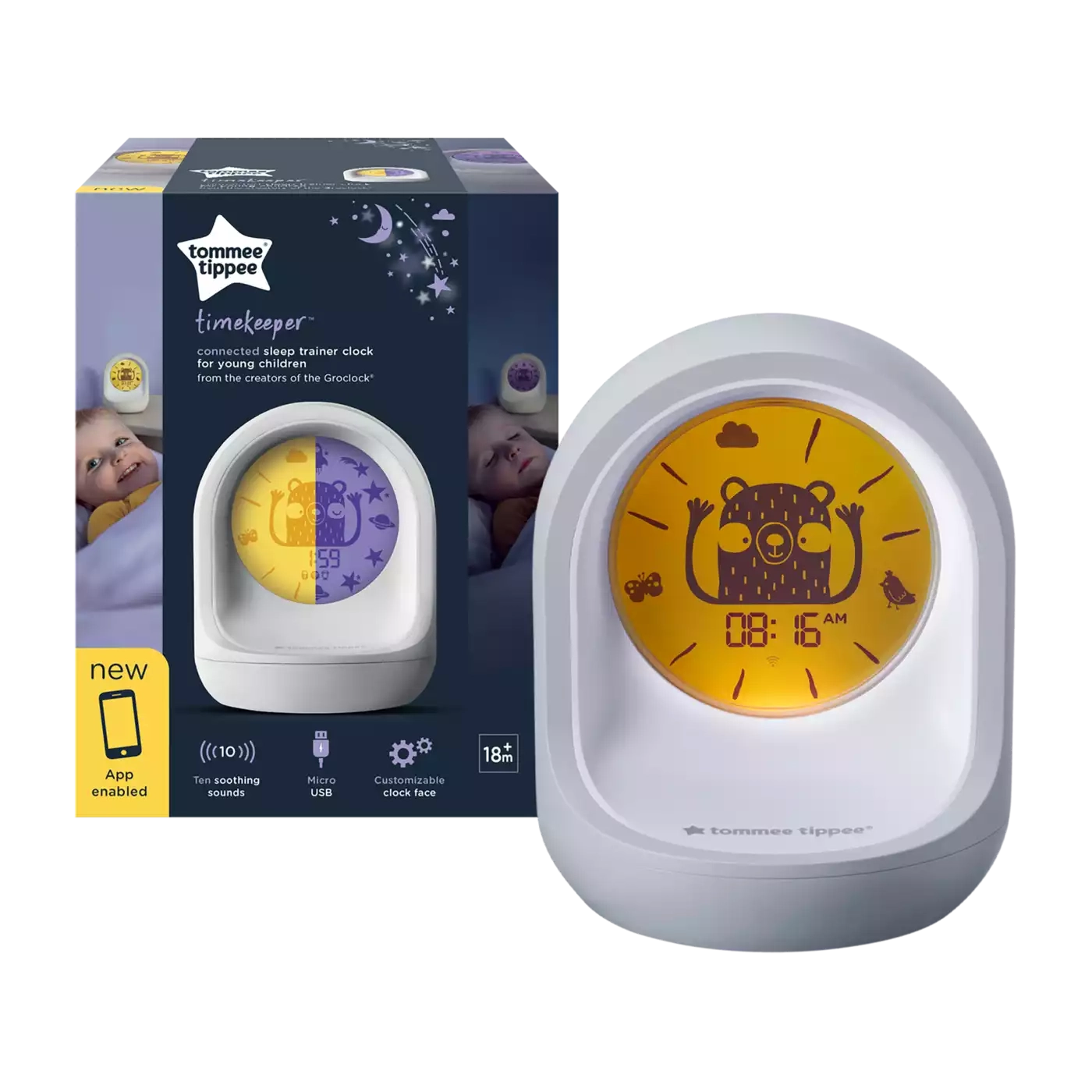 Nachtlichter, tommee tippee, Weiß – Produktansicht