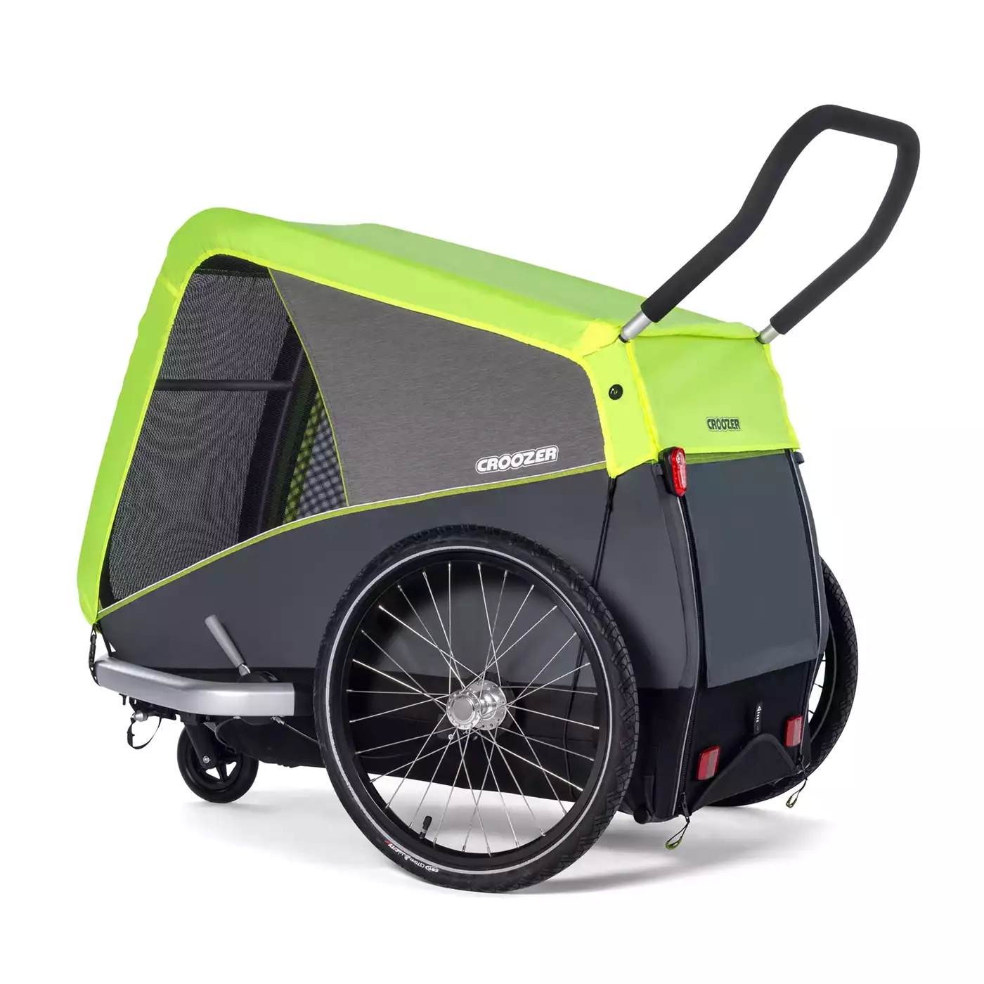 Fahrradanhänger, Croozer, Gelb – Produktansicht