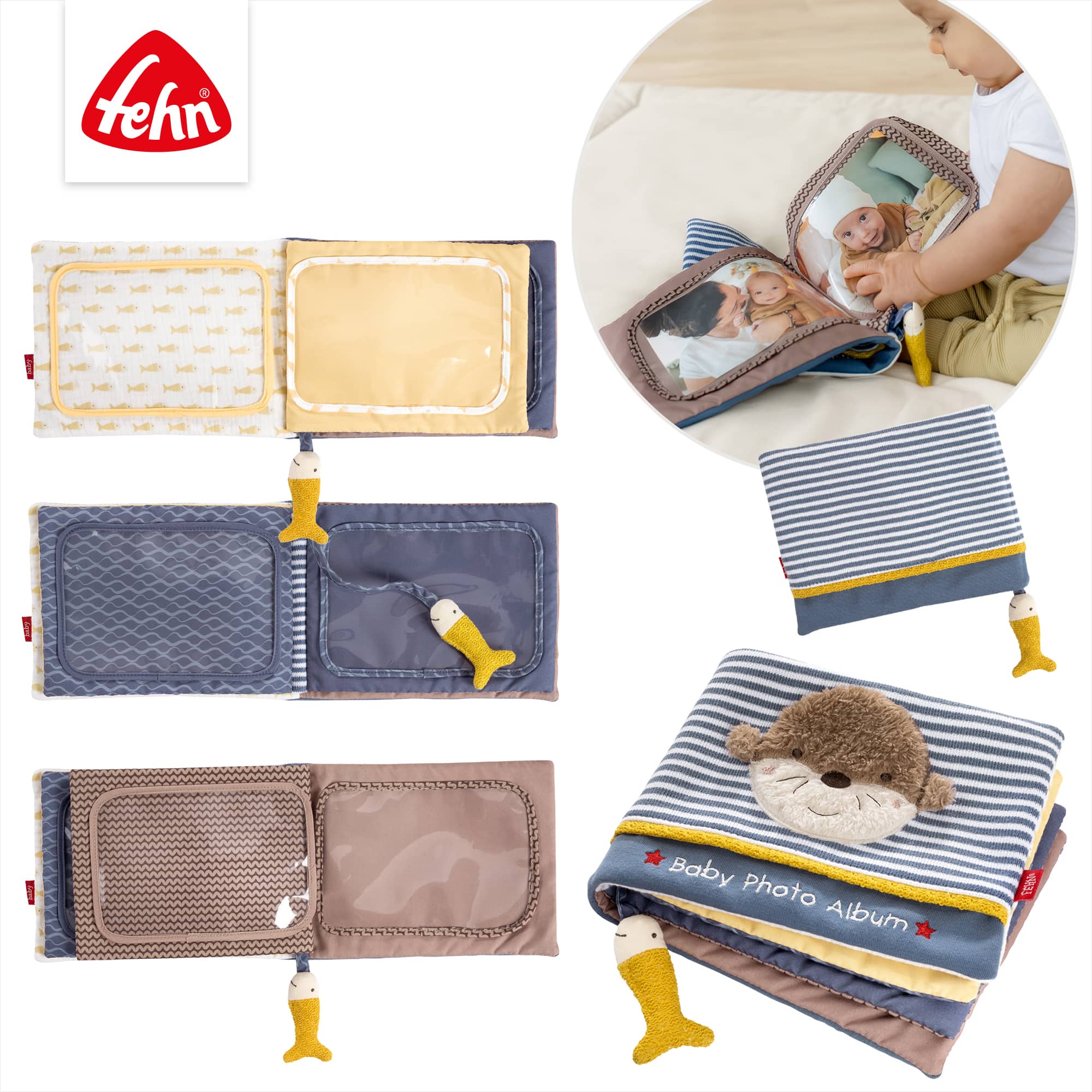 Babyalben, fehn, Blau – Produktansicht