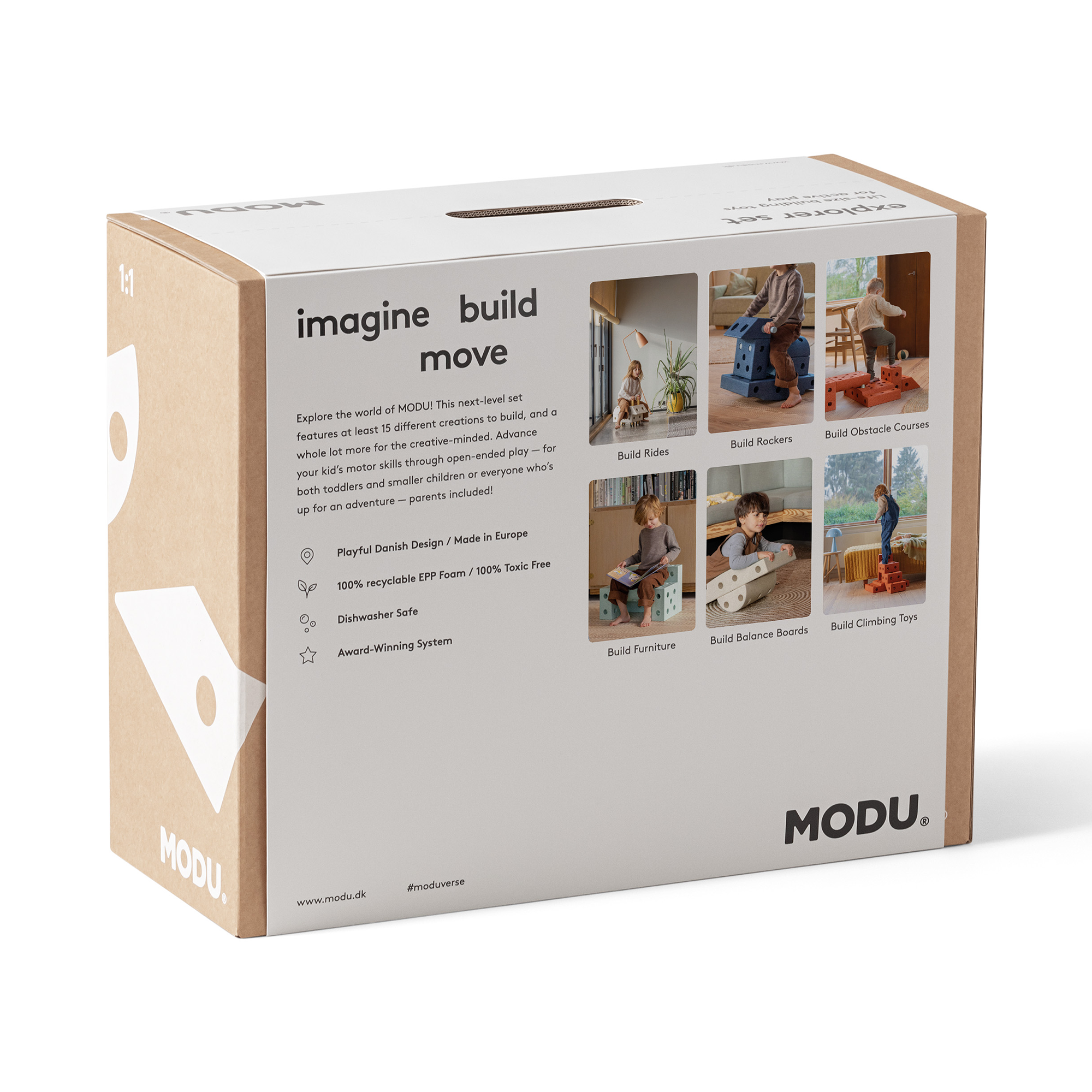 Lernspielzeug, MODU, Grün – Produktansicht