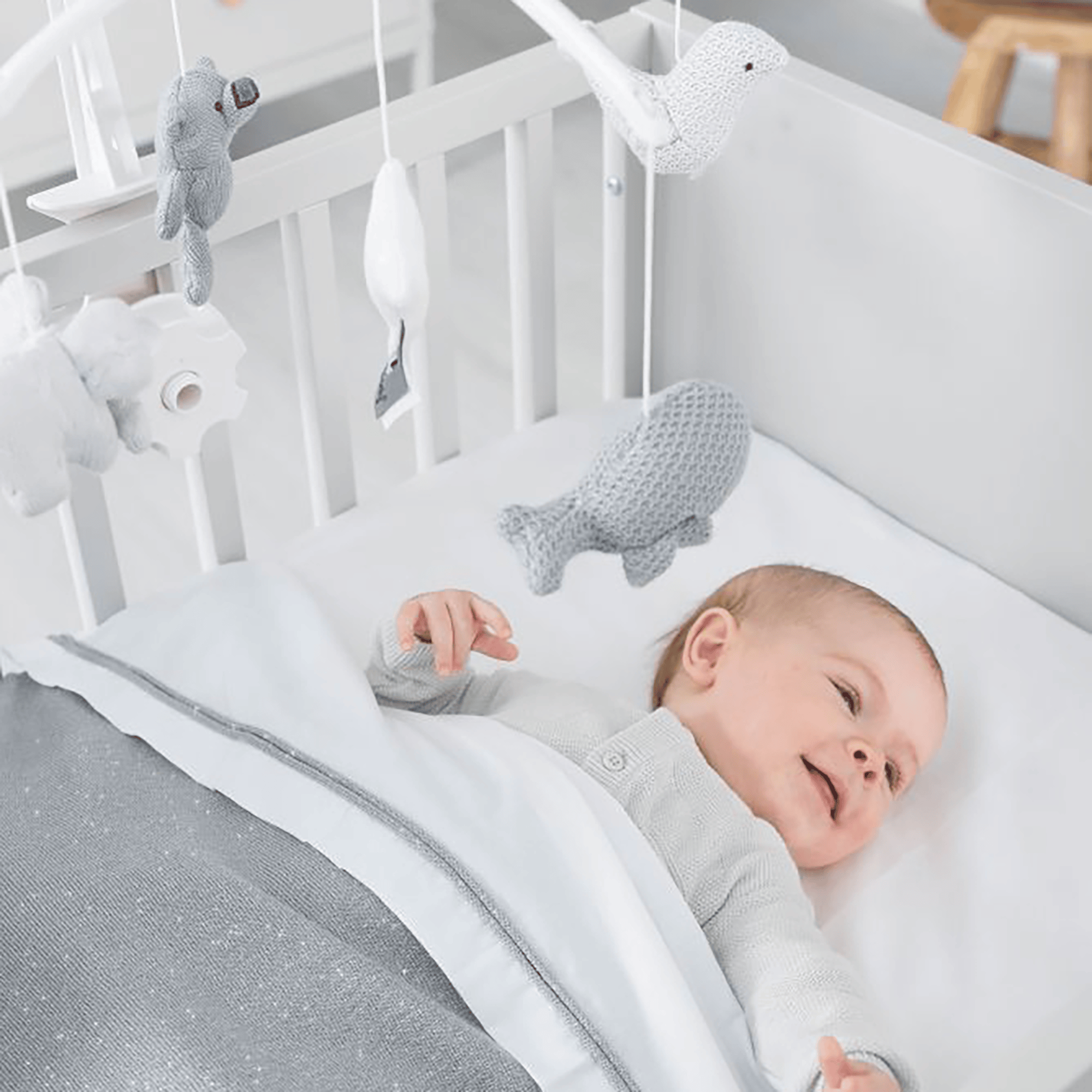 Mobilés, baby's only, Grau – Produktansicht