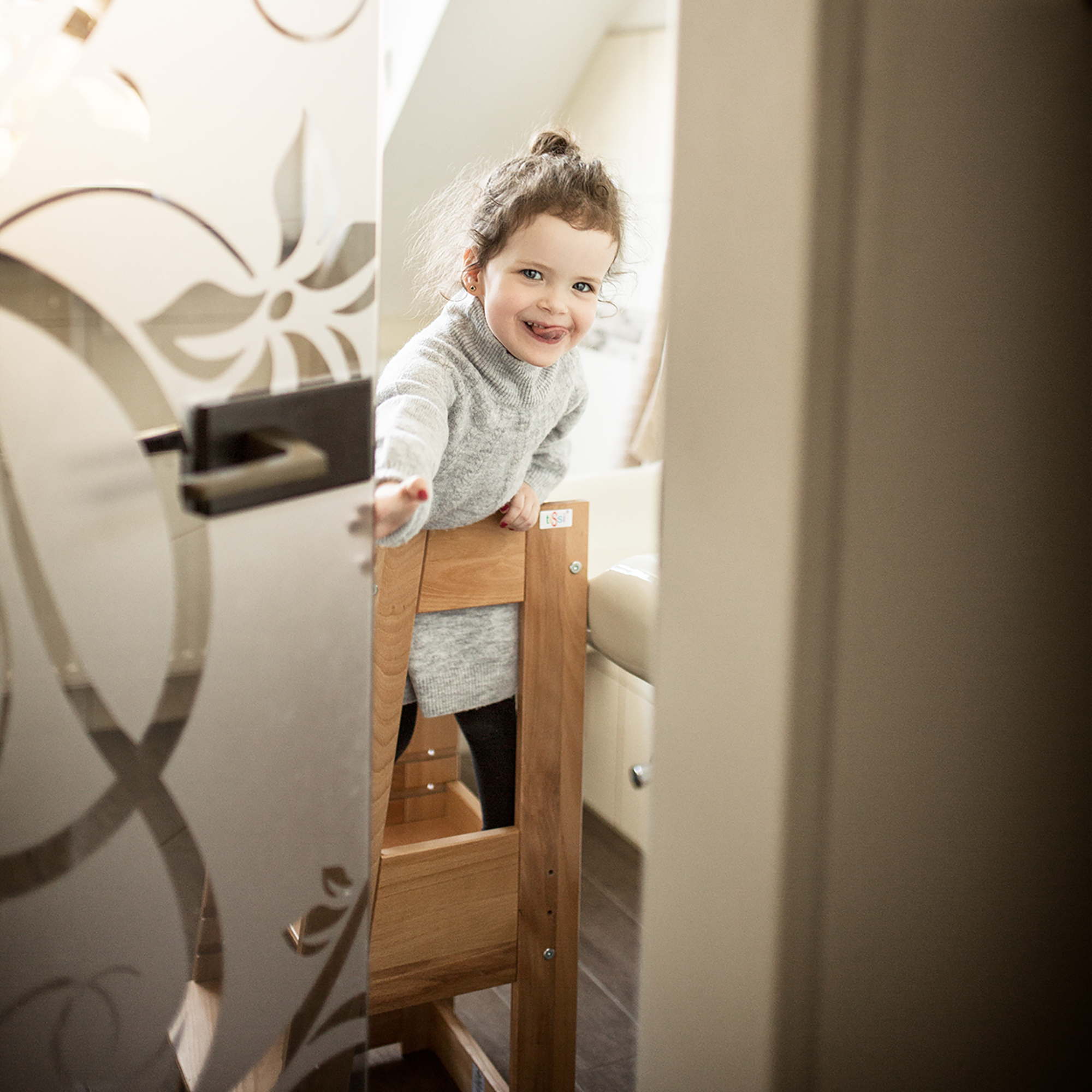 Lerntürme, tiSsi, Beige – Produktansicht