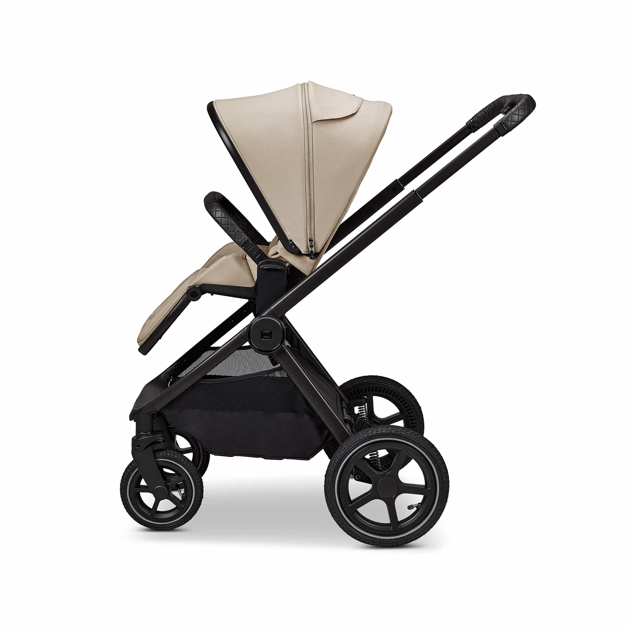 Kombi-Kinderwagen, MOON, Beige – Produktansicht