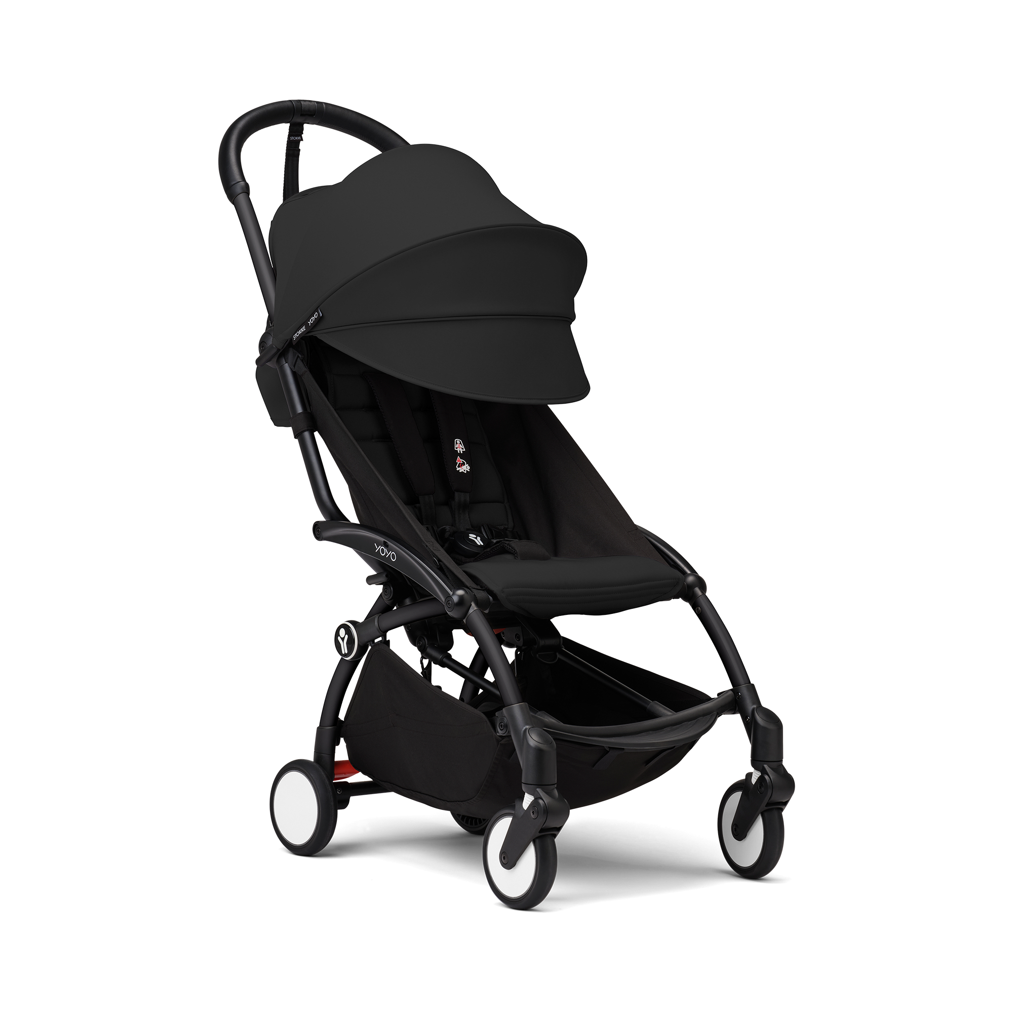 Kombi-Kinderwagen, STOKKE, Schwarz – Produktansicht