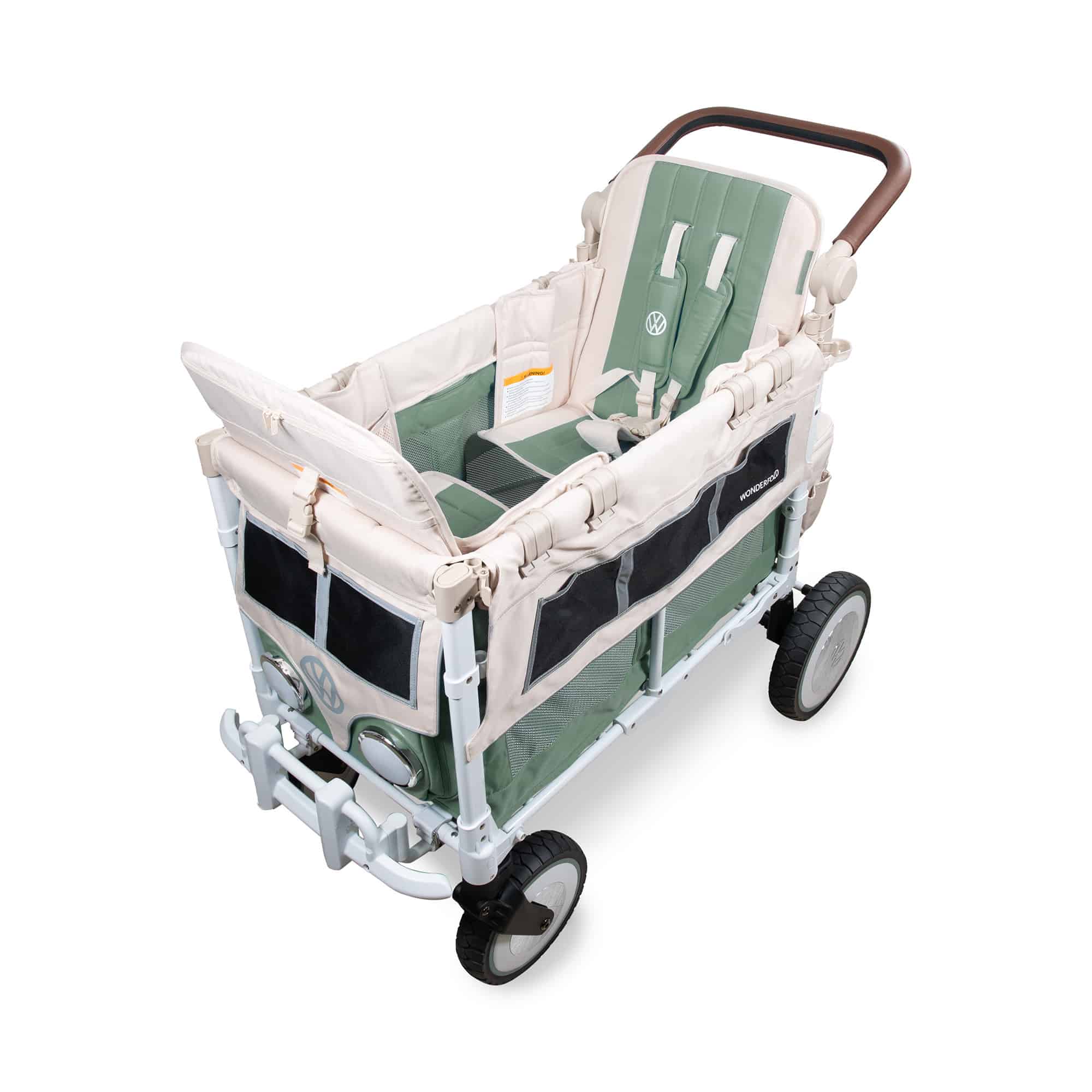 Zwillingswagen & Geschwisterwagen, WONDERFOLD, Grün – Produktansicht
