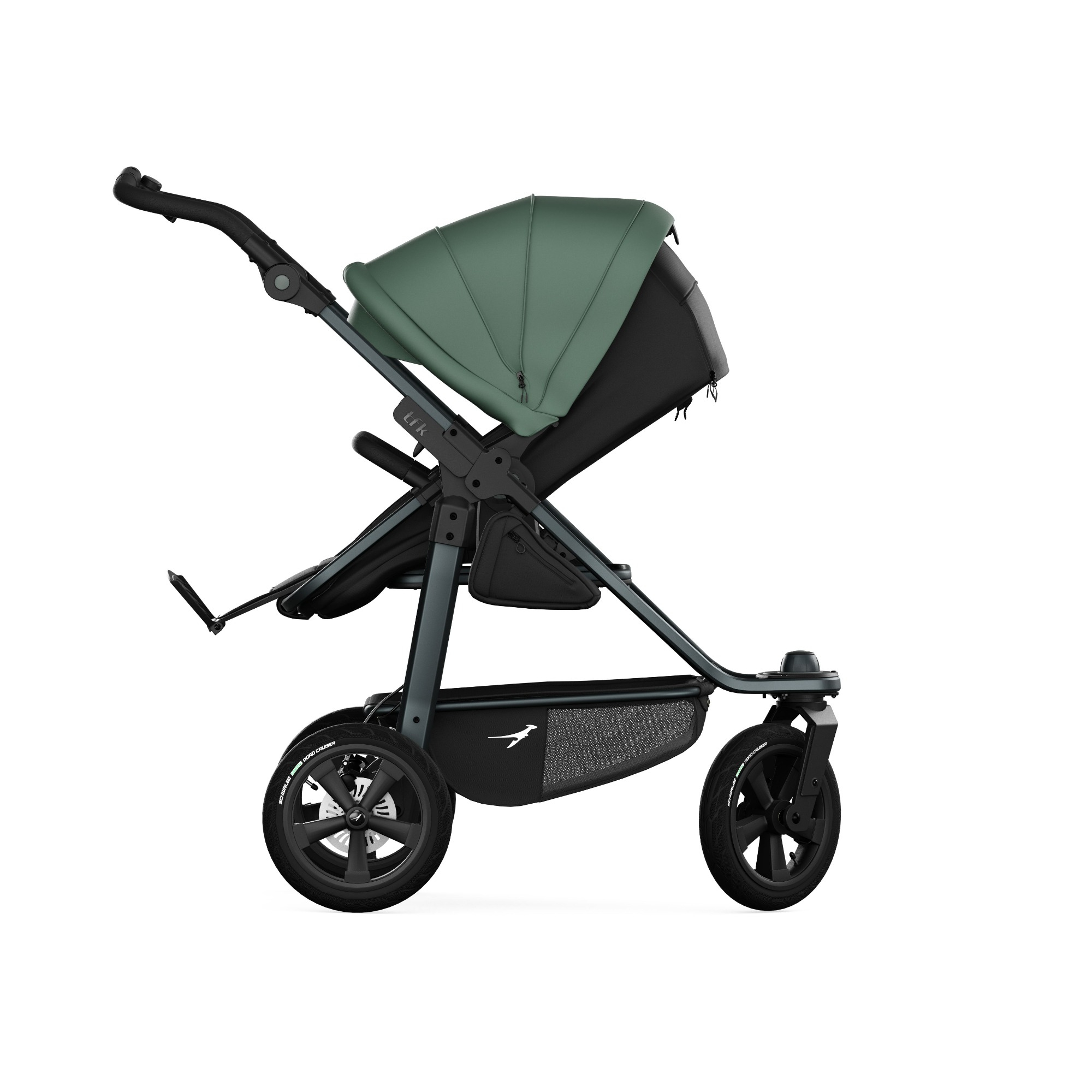 Kombi-Kinderwagen, tfk, Grün – Produktansicht