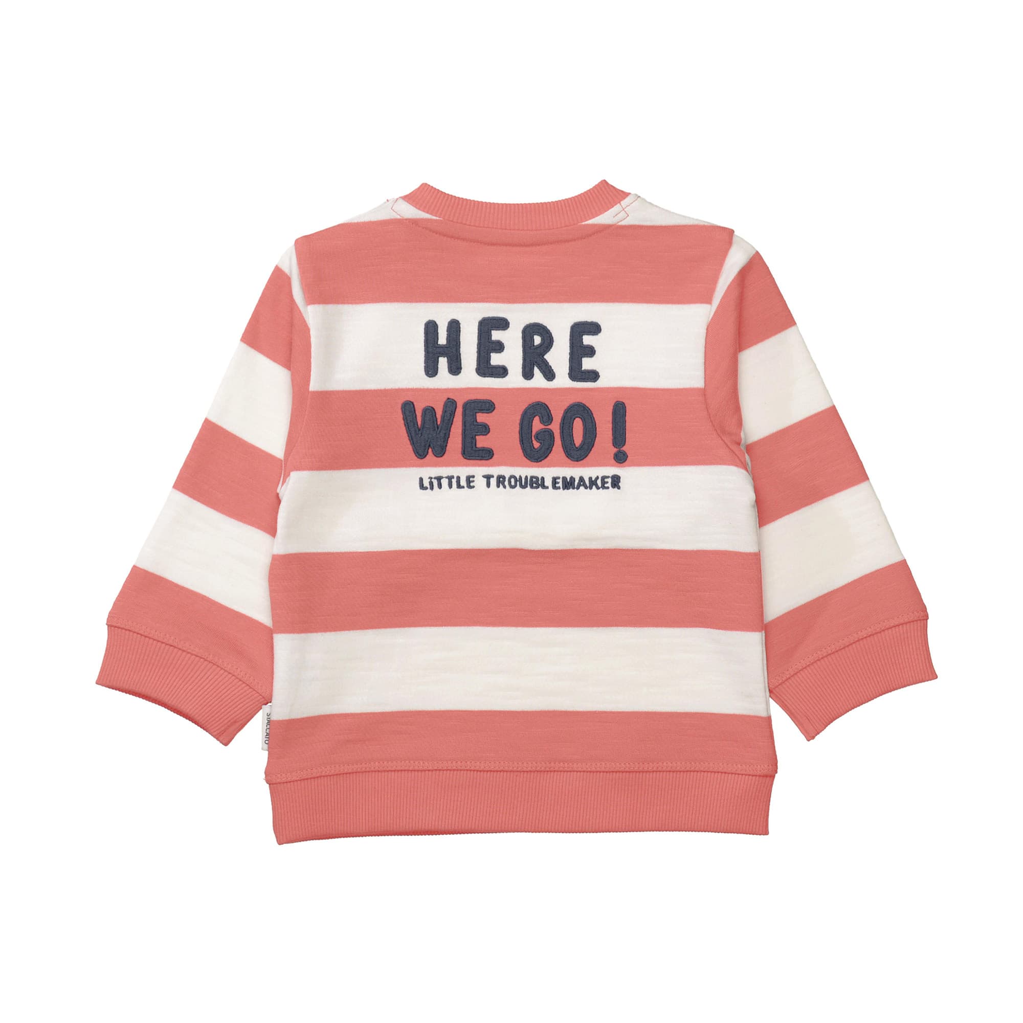 Pullover & Sweatshirts, STACCATO, Mehrfarbig – Besonderheit: aus 100% Baumwolle