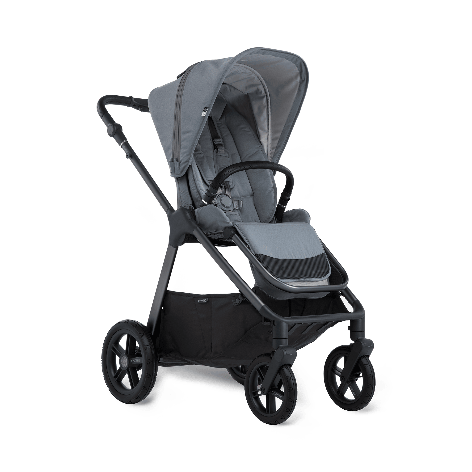 Kombi-Kinderwagen, MAST, Grau – Produktansicht