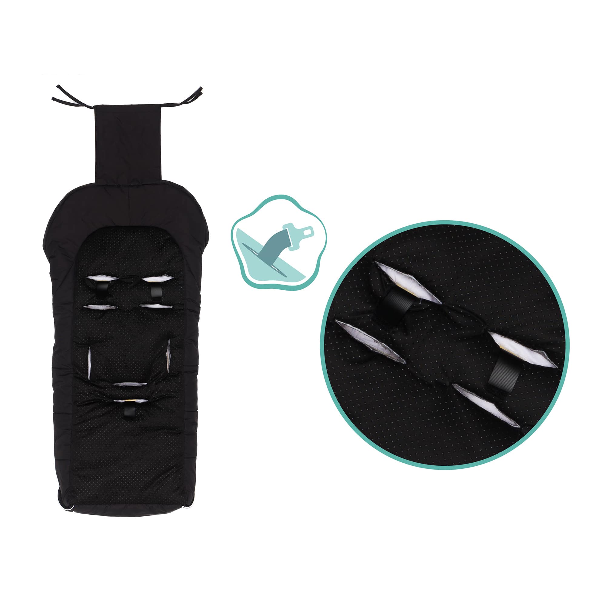 SALE Kinderwagen, LITTLE ONE, Schwarz – Produktansicht