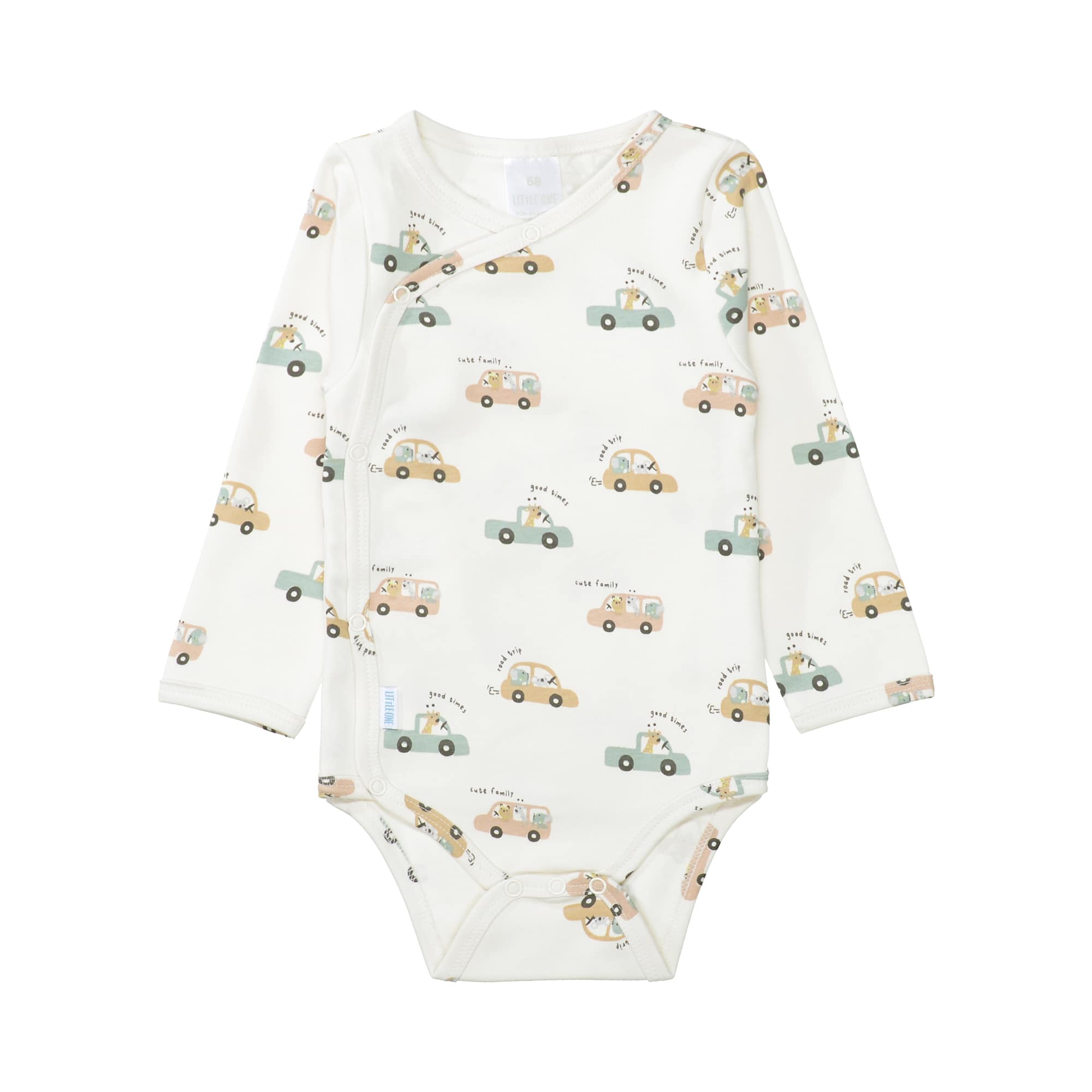 Wickelbodys, LITTLE ONE, Weiß – Besonderheit: aus 100% Bio-Baumwolle