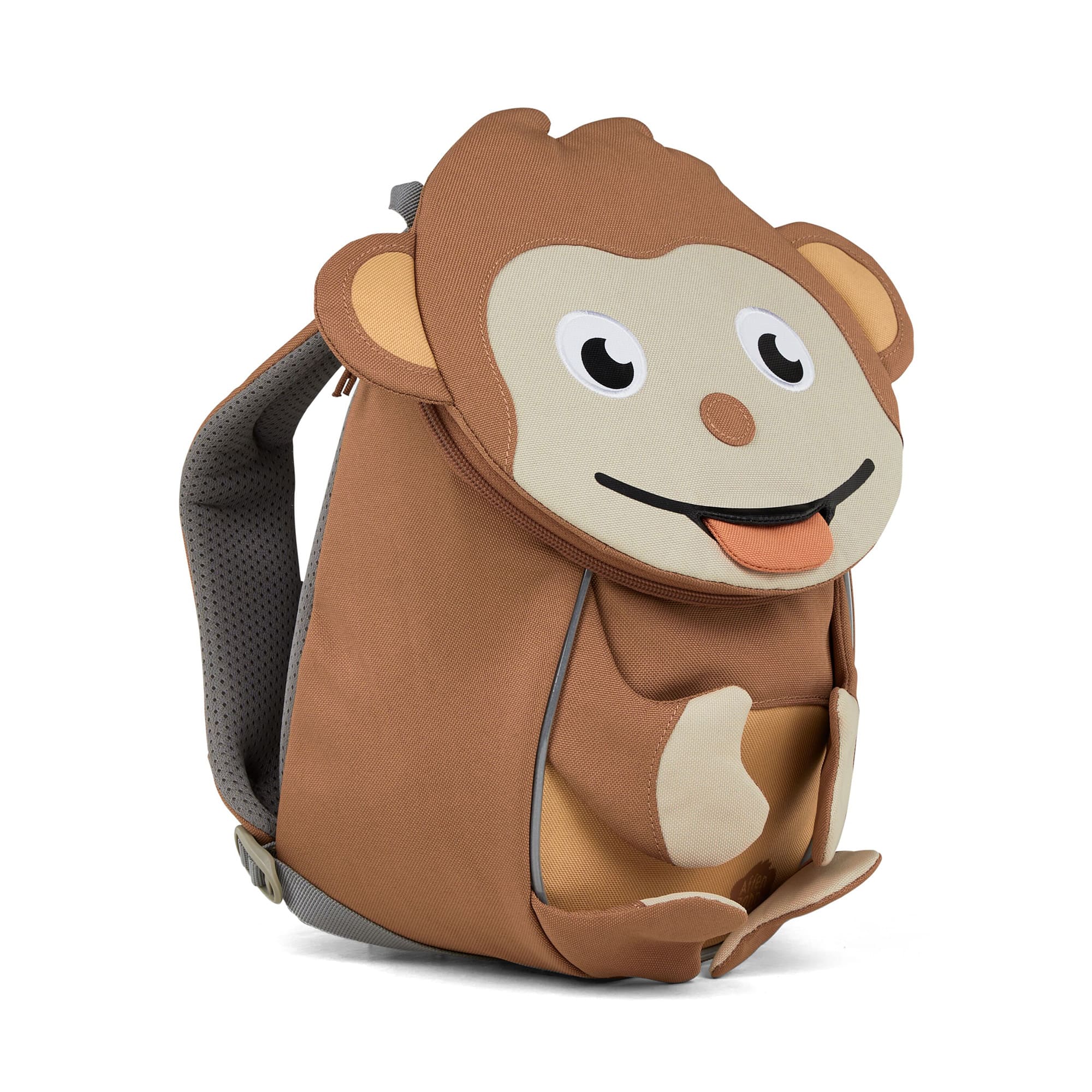 Kinderrucksäcke, Affenzahn, Braun – Produktansicht