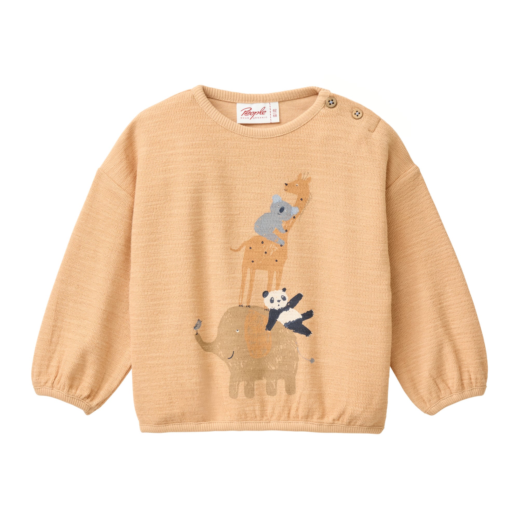 Pullover & Sweatshirts, People Wear Organic, Gelb – Besonderheit: aus mindestens 95% Baumwolle