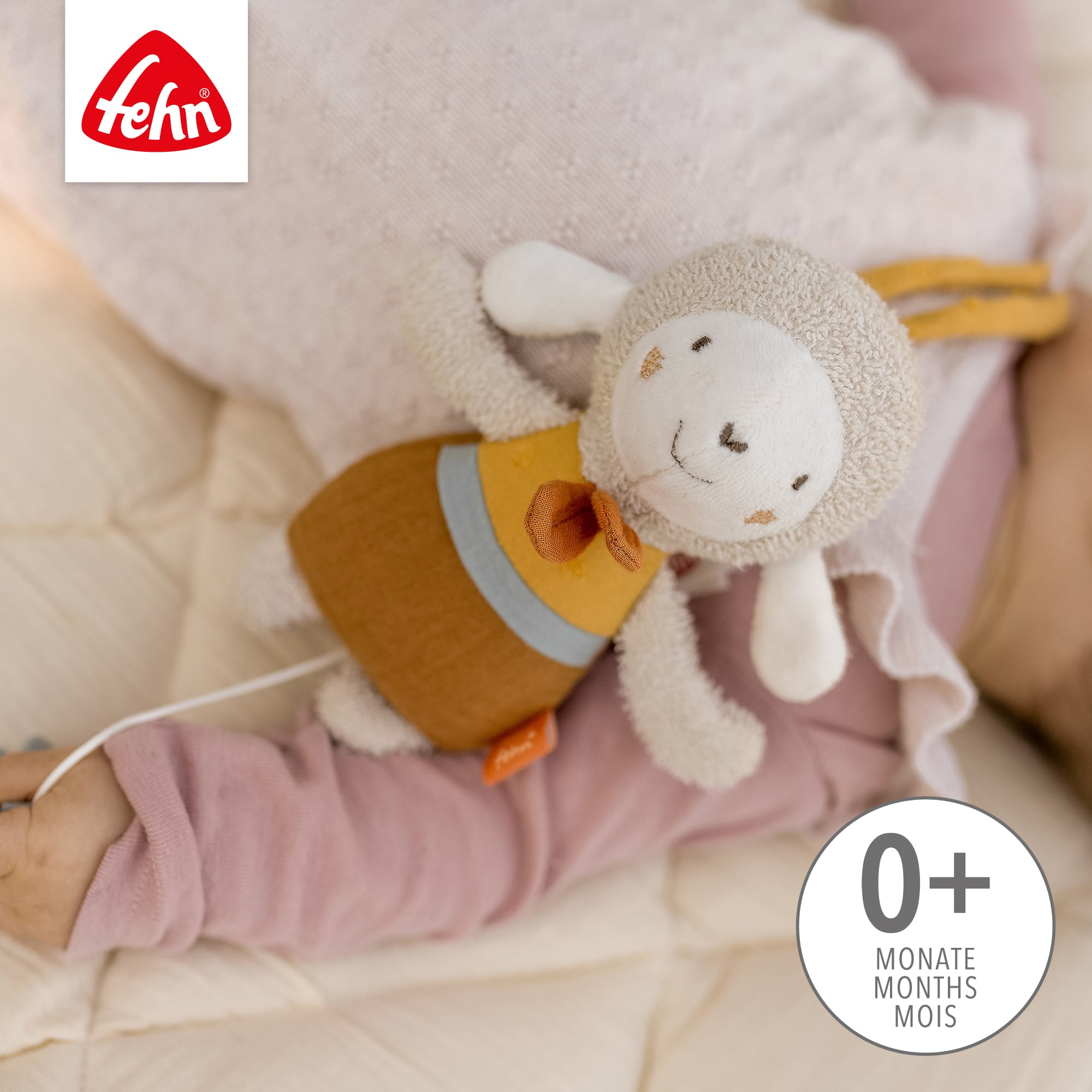 Spieluhren, fehn, Gelb – Produktansicht