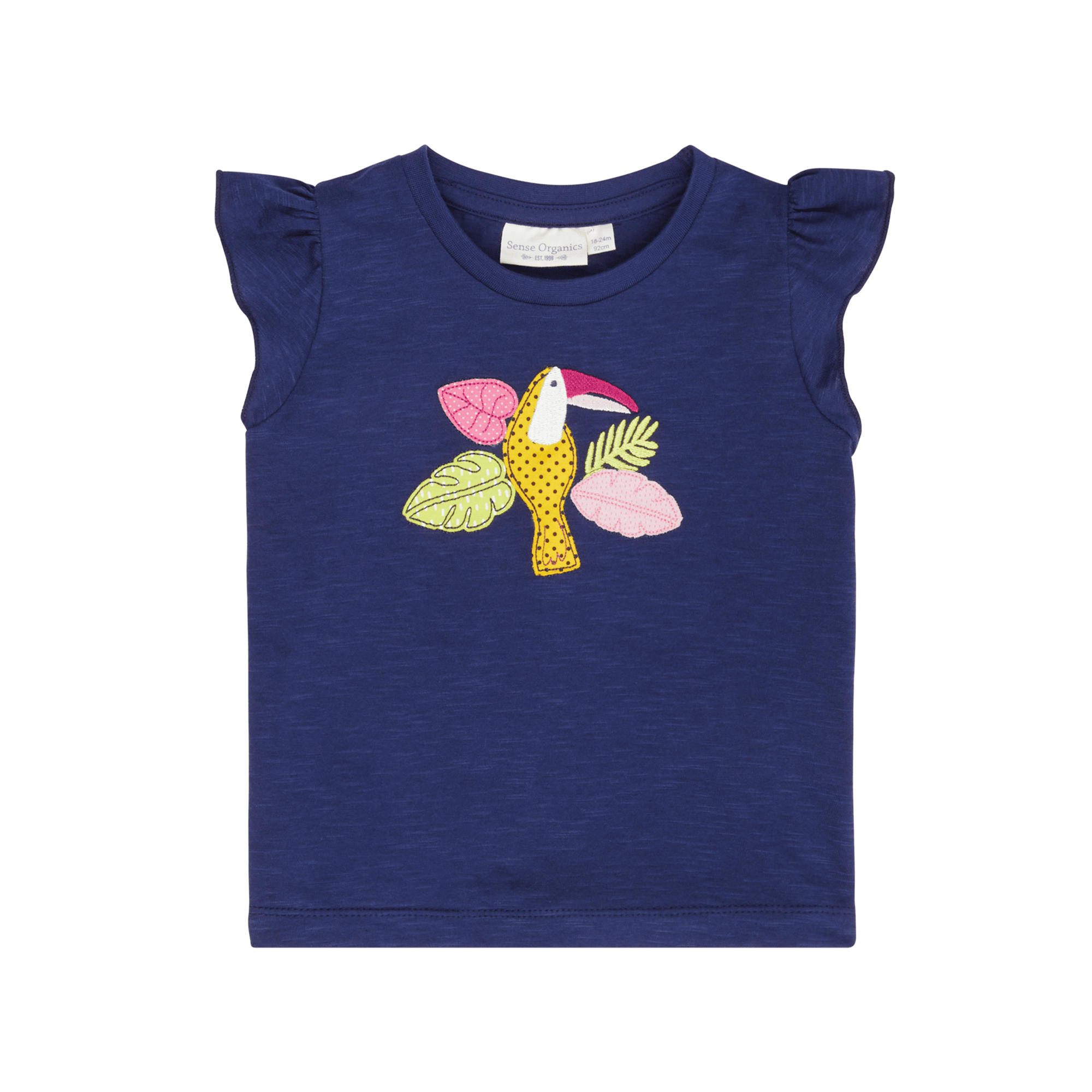 Kurzarmshirts, Sense Organics – Produktansicht