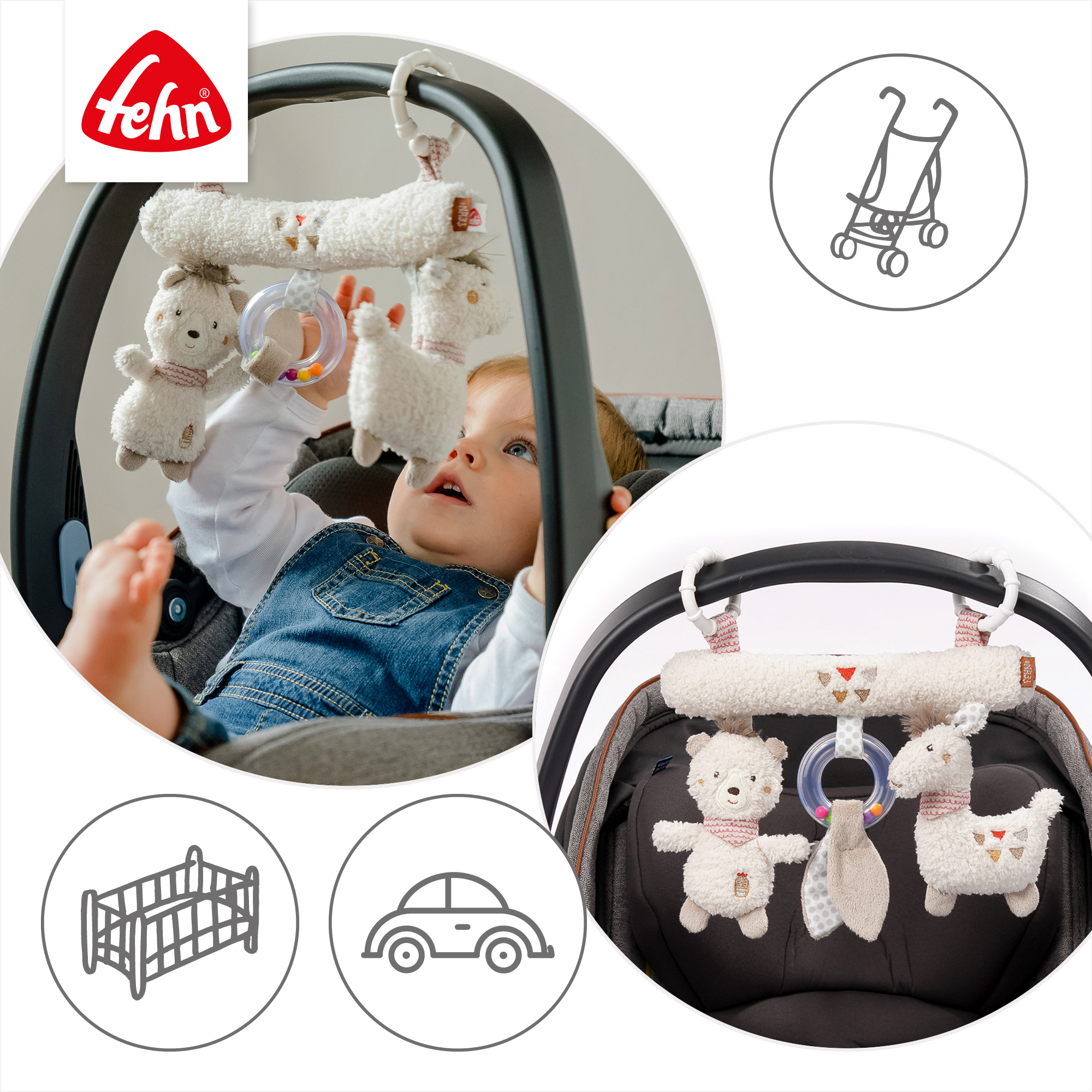 Mobilés, fehn, Beige – Produktansicht