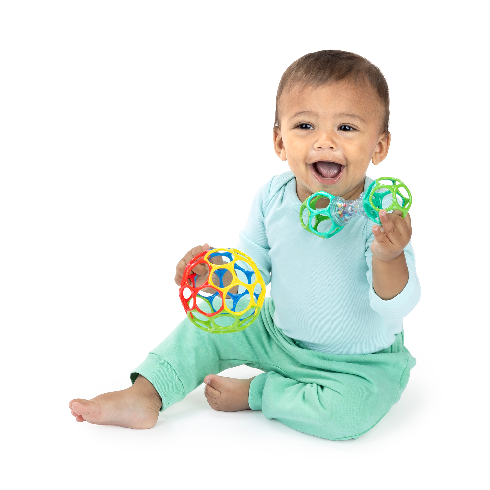 Rasseln & Greiflinge, BrightStarts, Mehrfarbig – Produktansicht