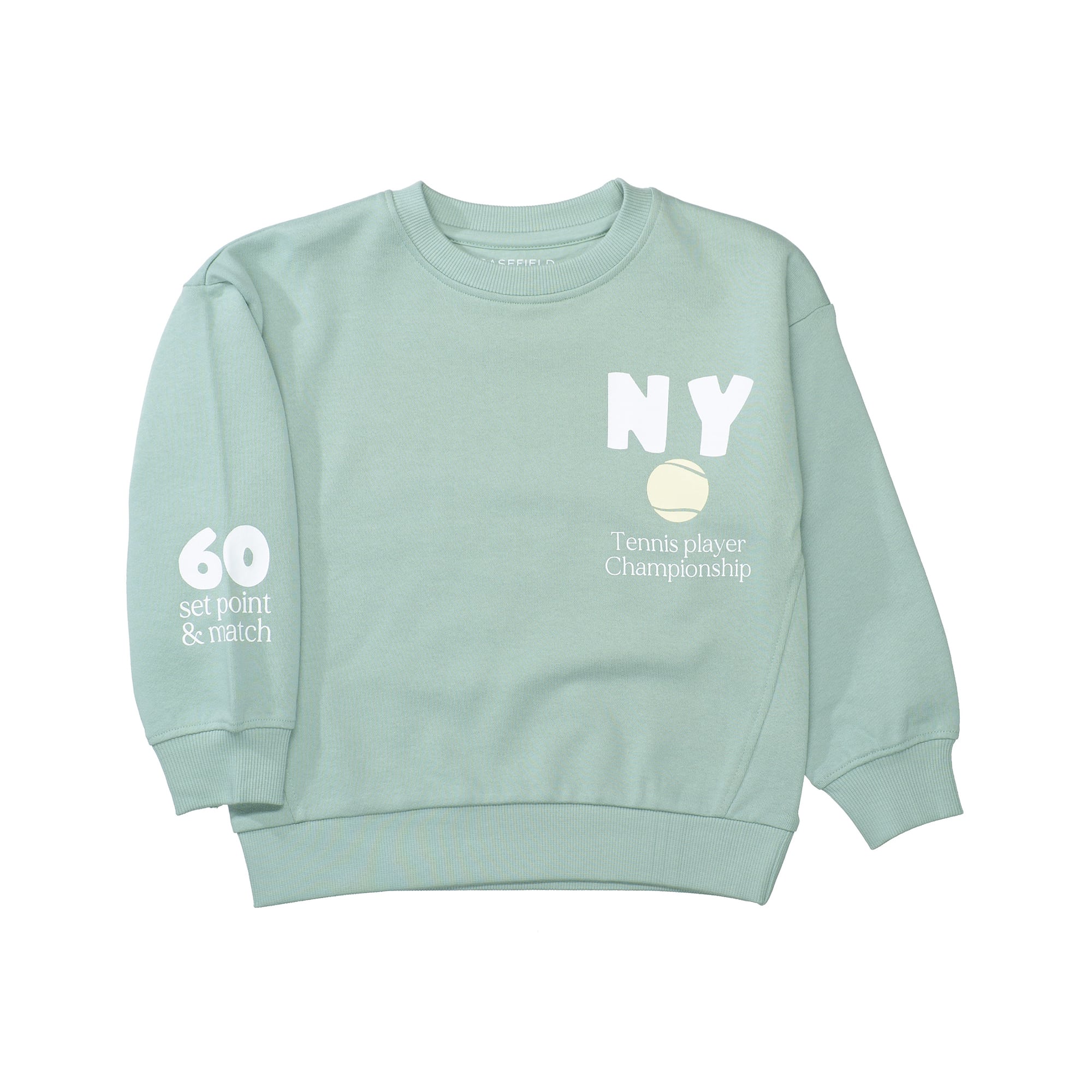 Pullover & Sweatshirts, BASEFIELD, Grün – Produktansicht