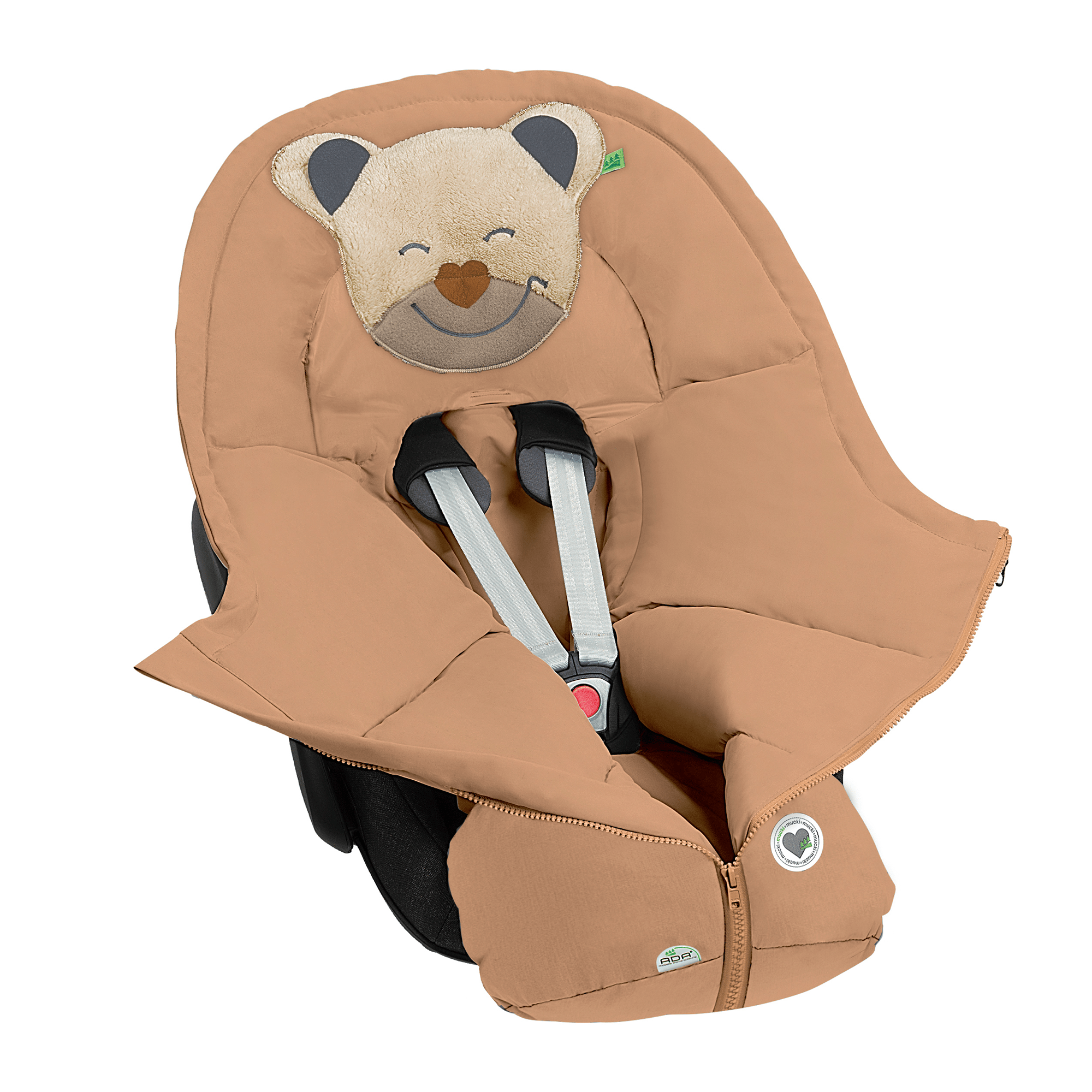 Fußsäcke, odenwälder, Beige – Produktansicht