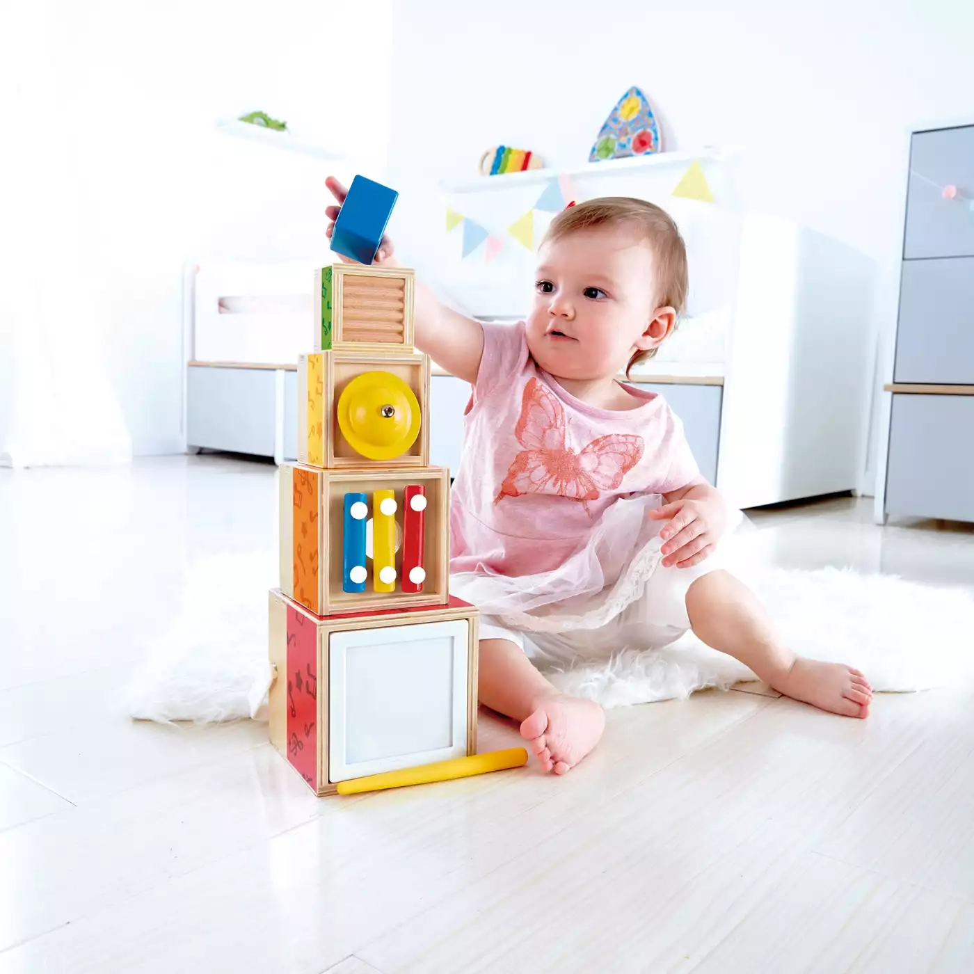 Rasseln & Greiflinge, Hape, Mehrfarbig – Produktansicht