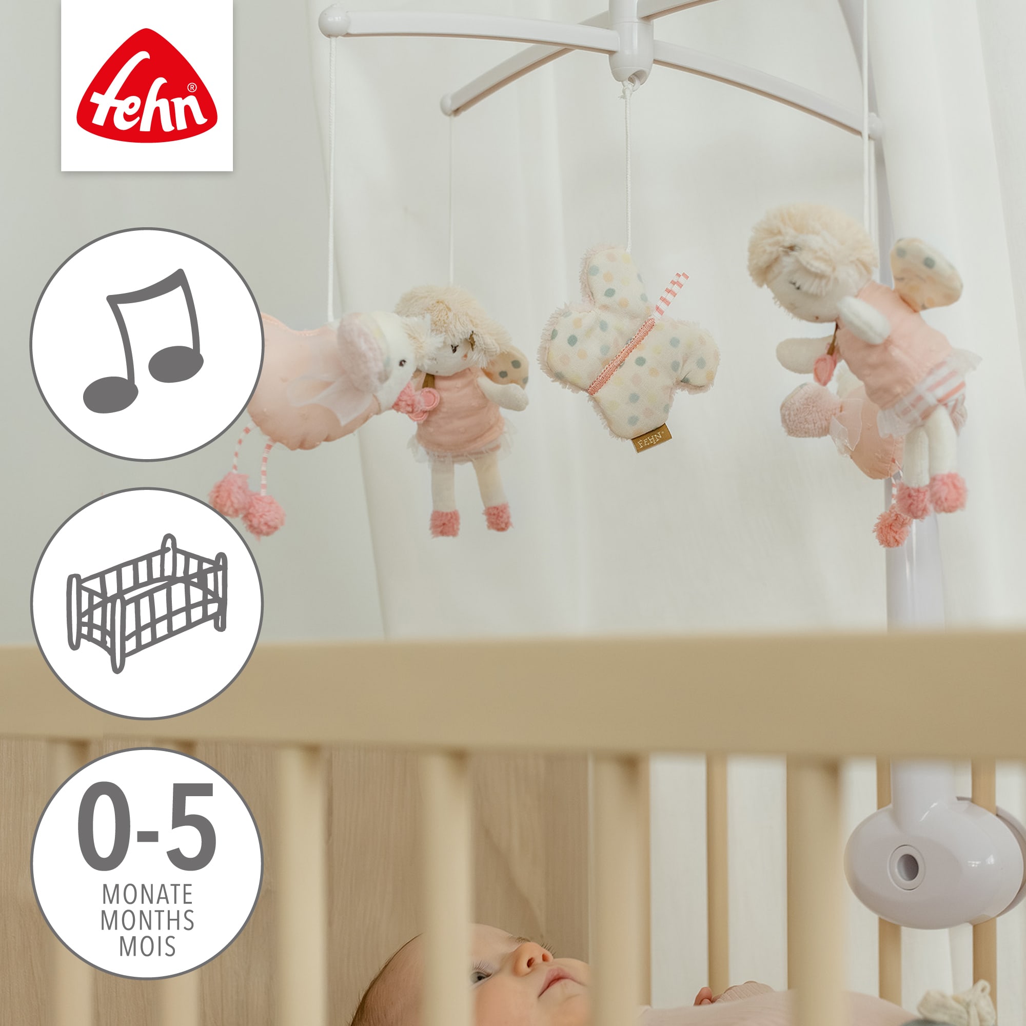 Mobilés, fehn, Mehrfarbig – Produktansicht