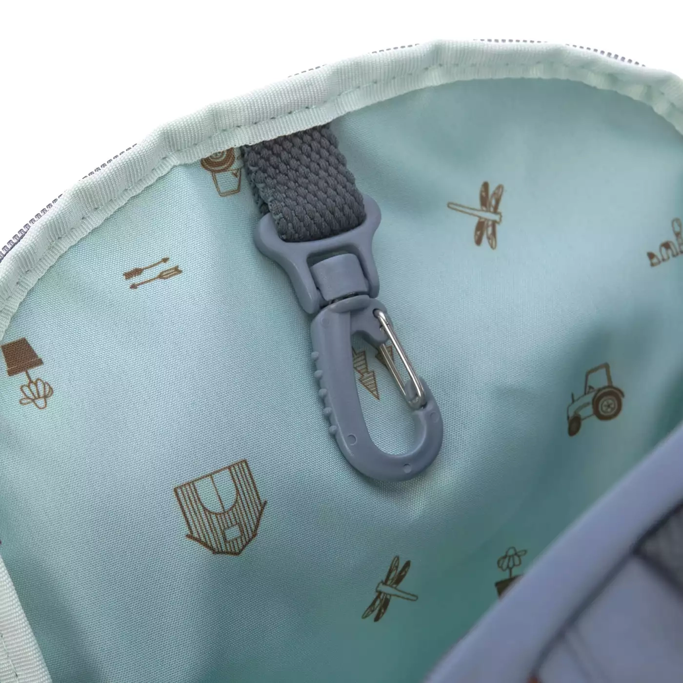 Kinderrucksäcke, LÄSSIG, Blau – Produktansicht