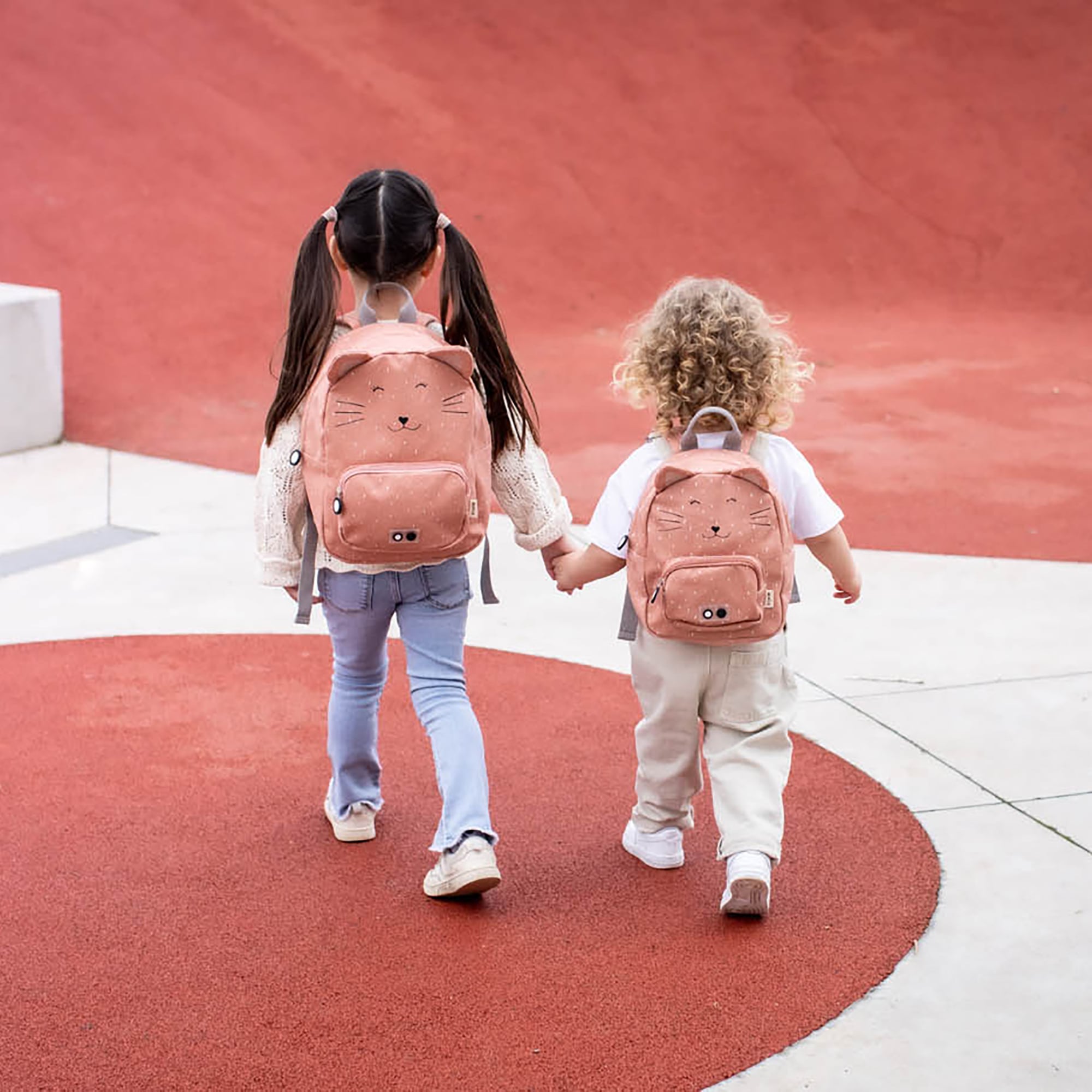 Kinderrucksäcke, trixie, Pink – Besonderheit: verstellbare Schultergurte mit einem Brustgurt 