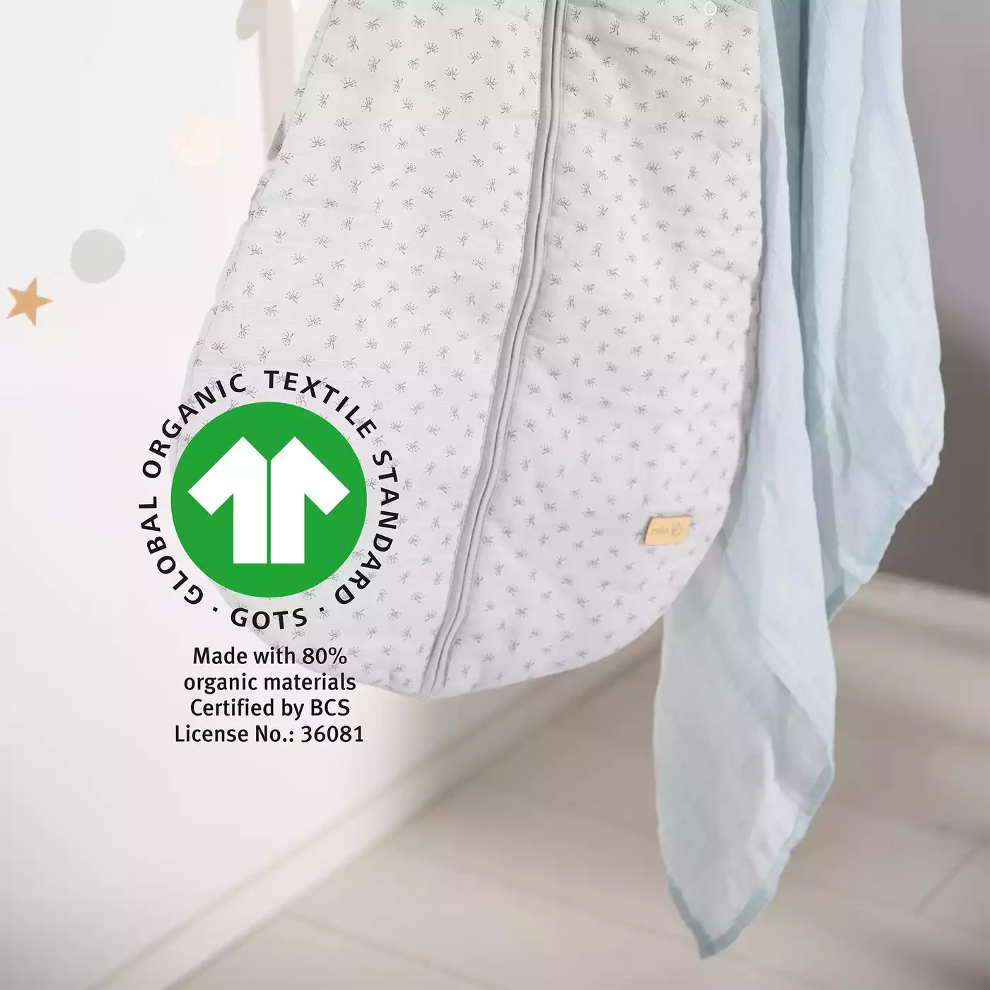 Ganzjahresschlafsäcke, roba, Grau – Produktansicht