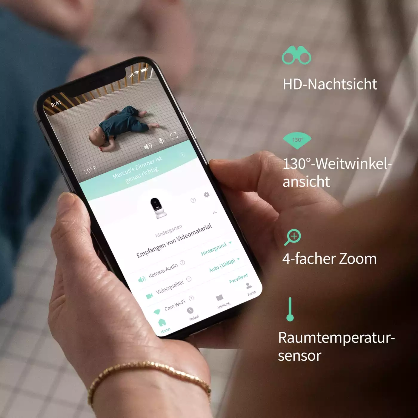 Video Babyphone, Owlet – Produktansicht