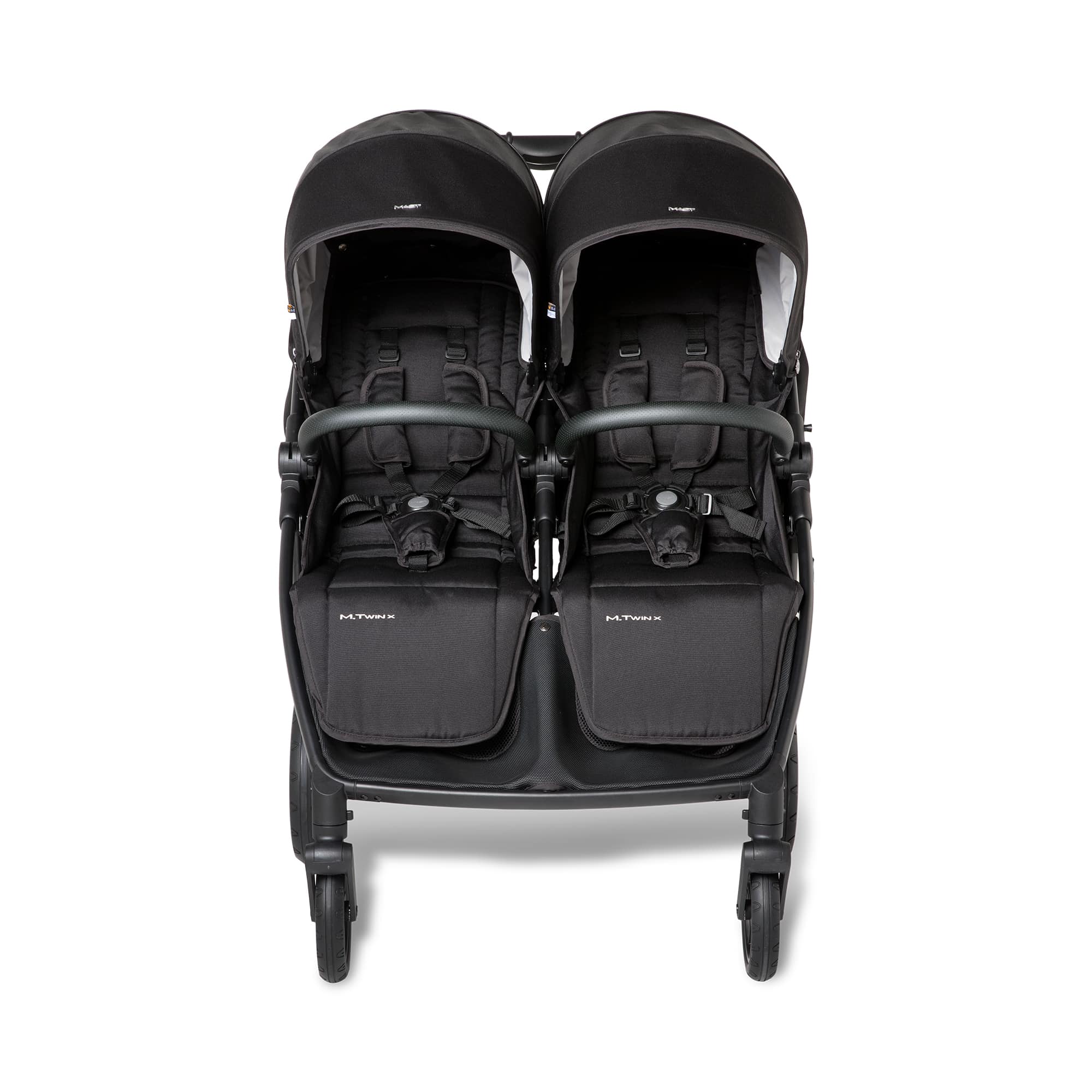 Zwillingswagen & Geschwisterwagen, MAST, Schwarz – Produktansicht