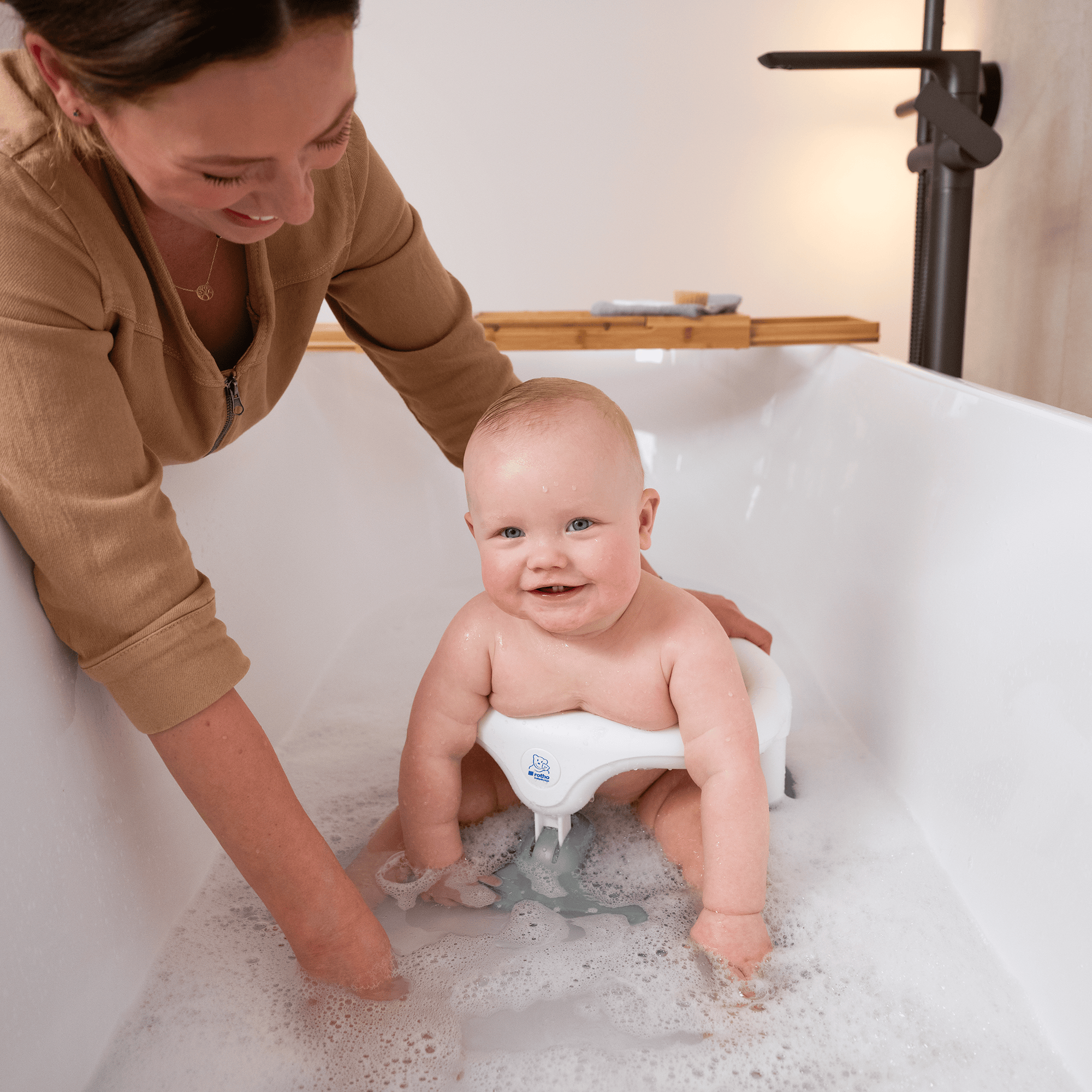 Badesitze, rotho Babydesign, Grün – Produktansicht