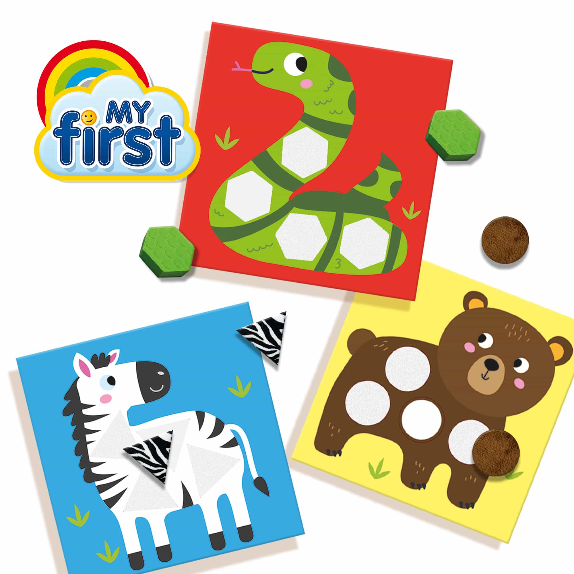 Puzzle, SES CREATIVE, Gelb – Produktansicht