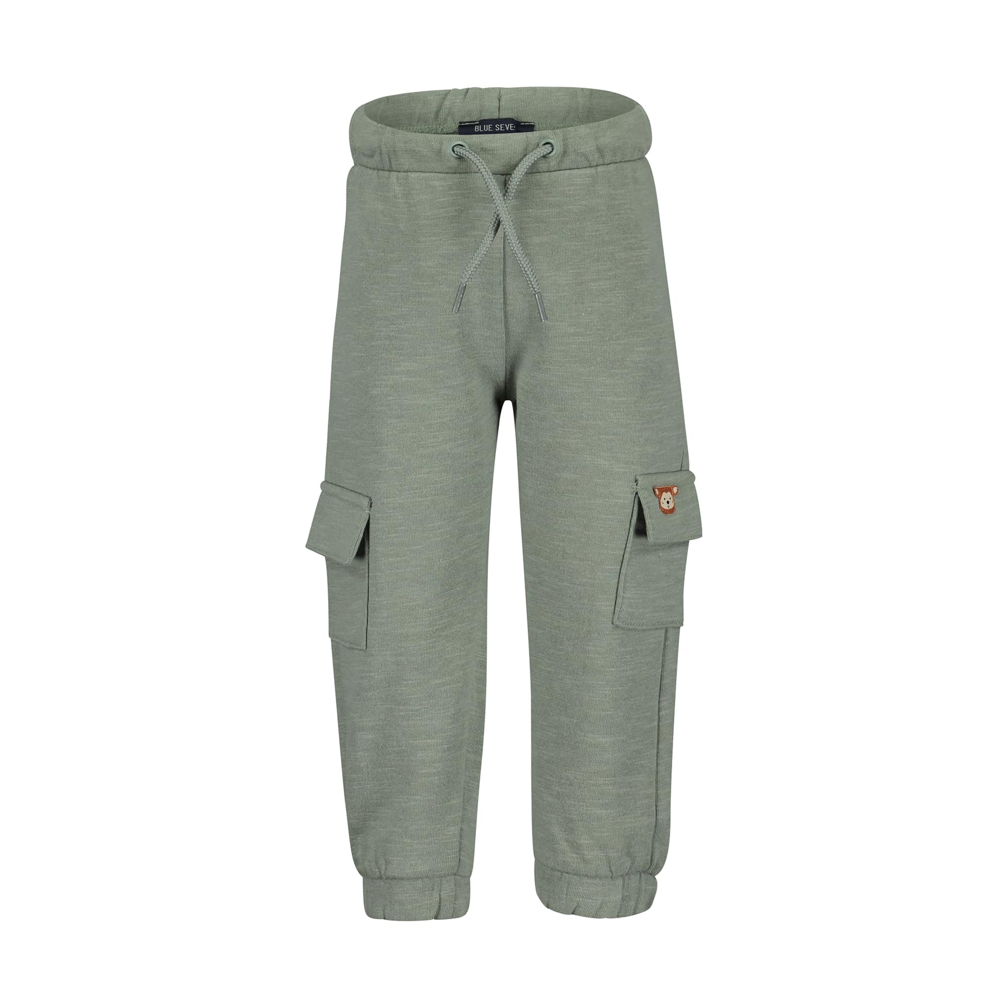 Jogginghosen, blue seven, Grün – Besonderheit: aus 100% Baumwolle