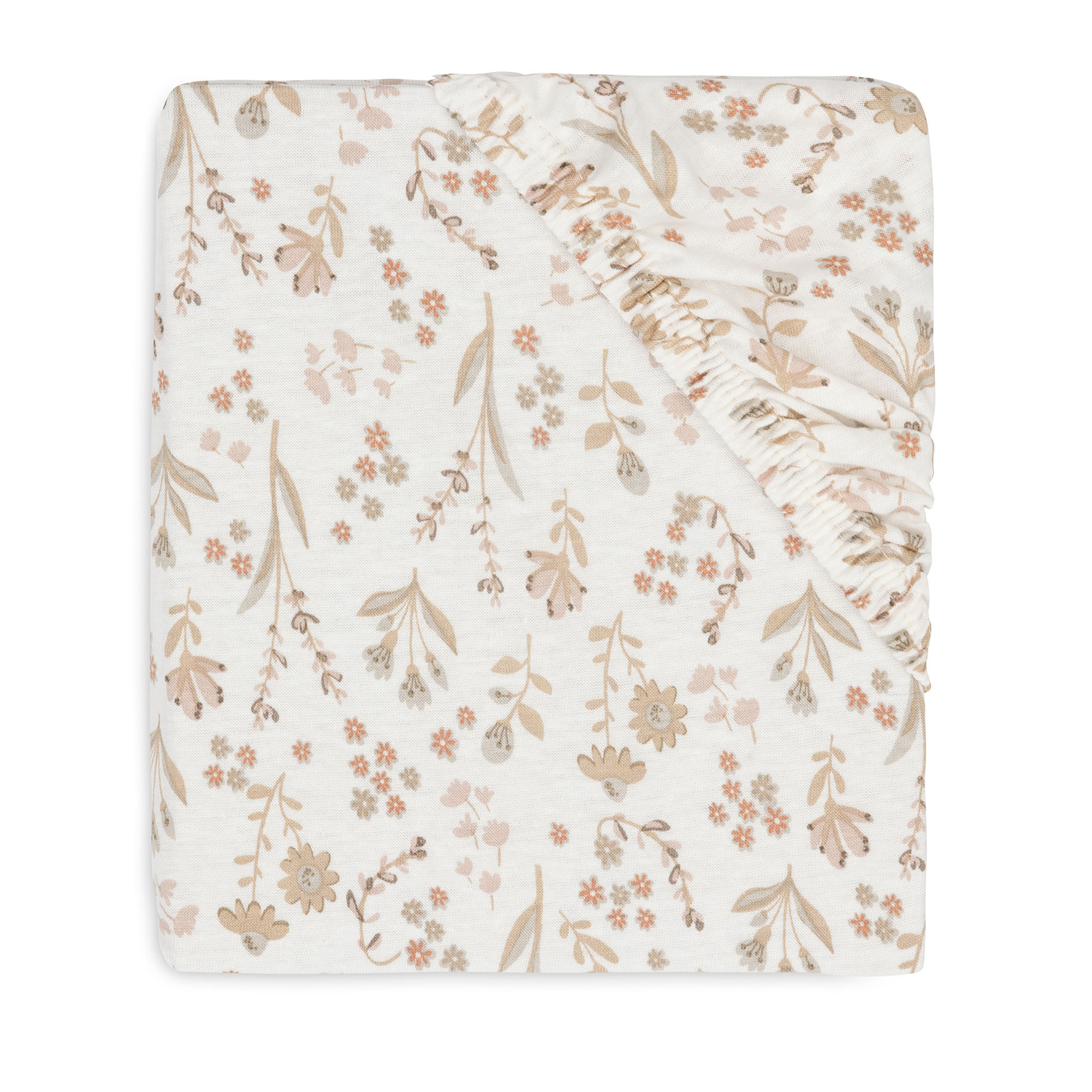 Spannbettlaken 70x140 cm, jollein, Beige – Besonderheit: aus Baumwolle