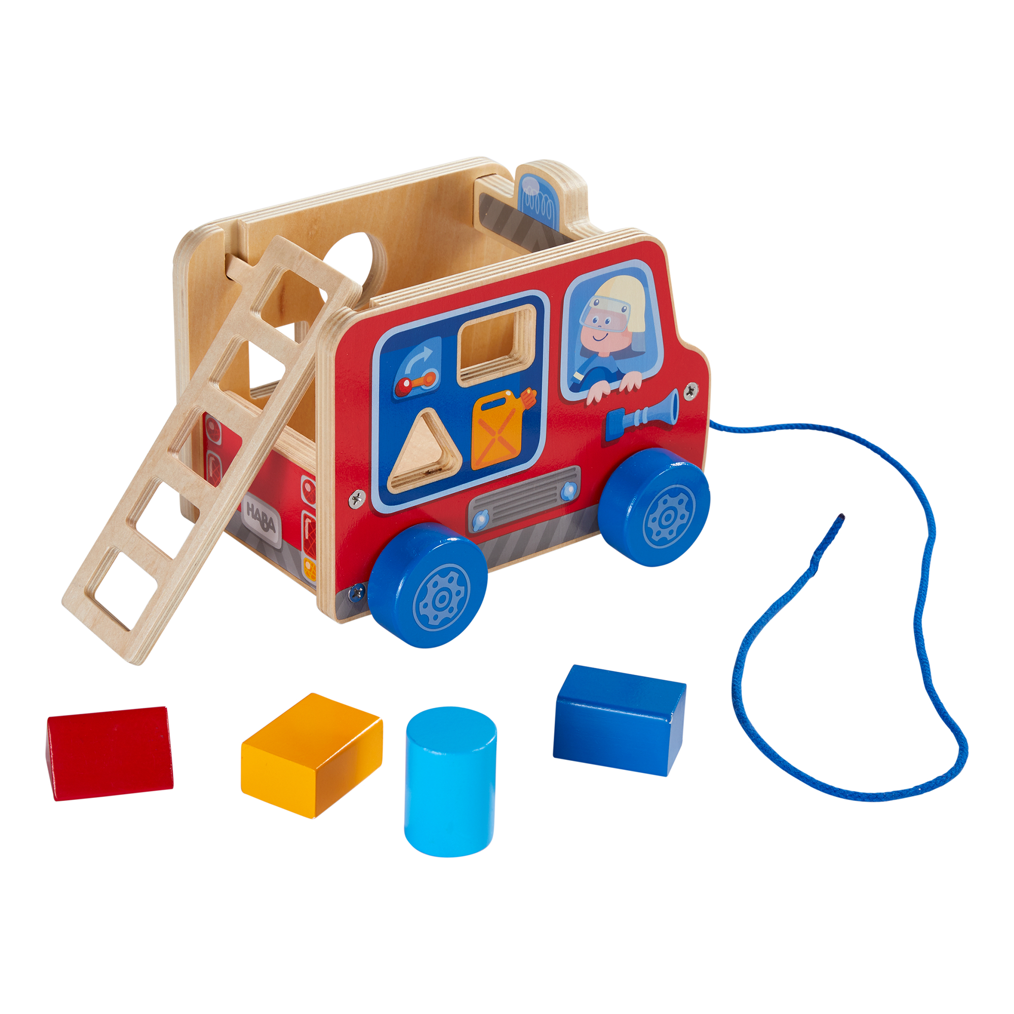 Holzspielzeug, HABA, Rot – Produktansicht