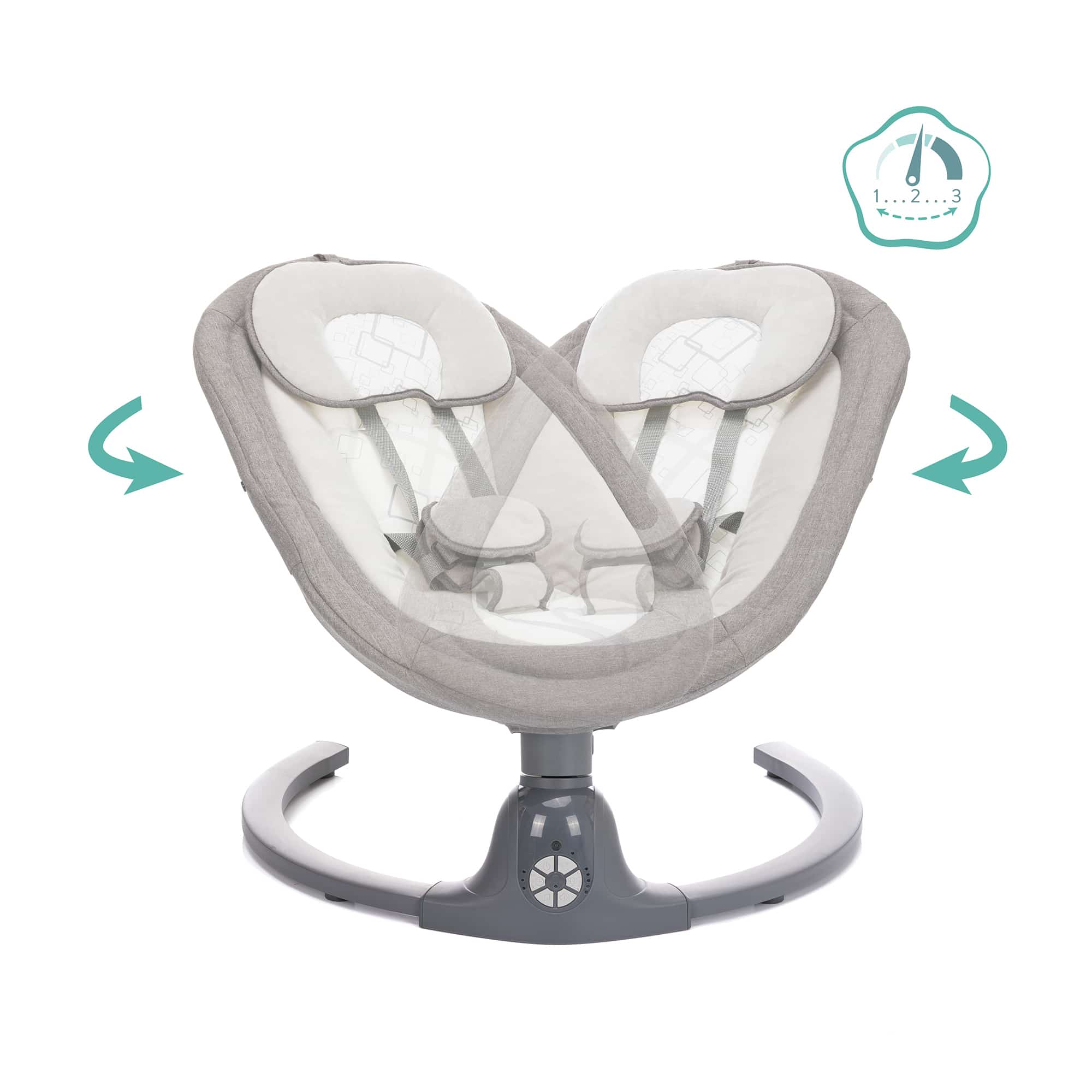 Wippen, fillikid, Grau – Produktansicht