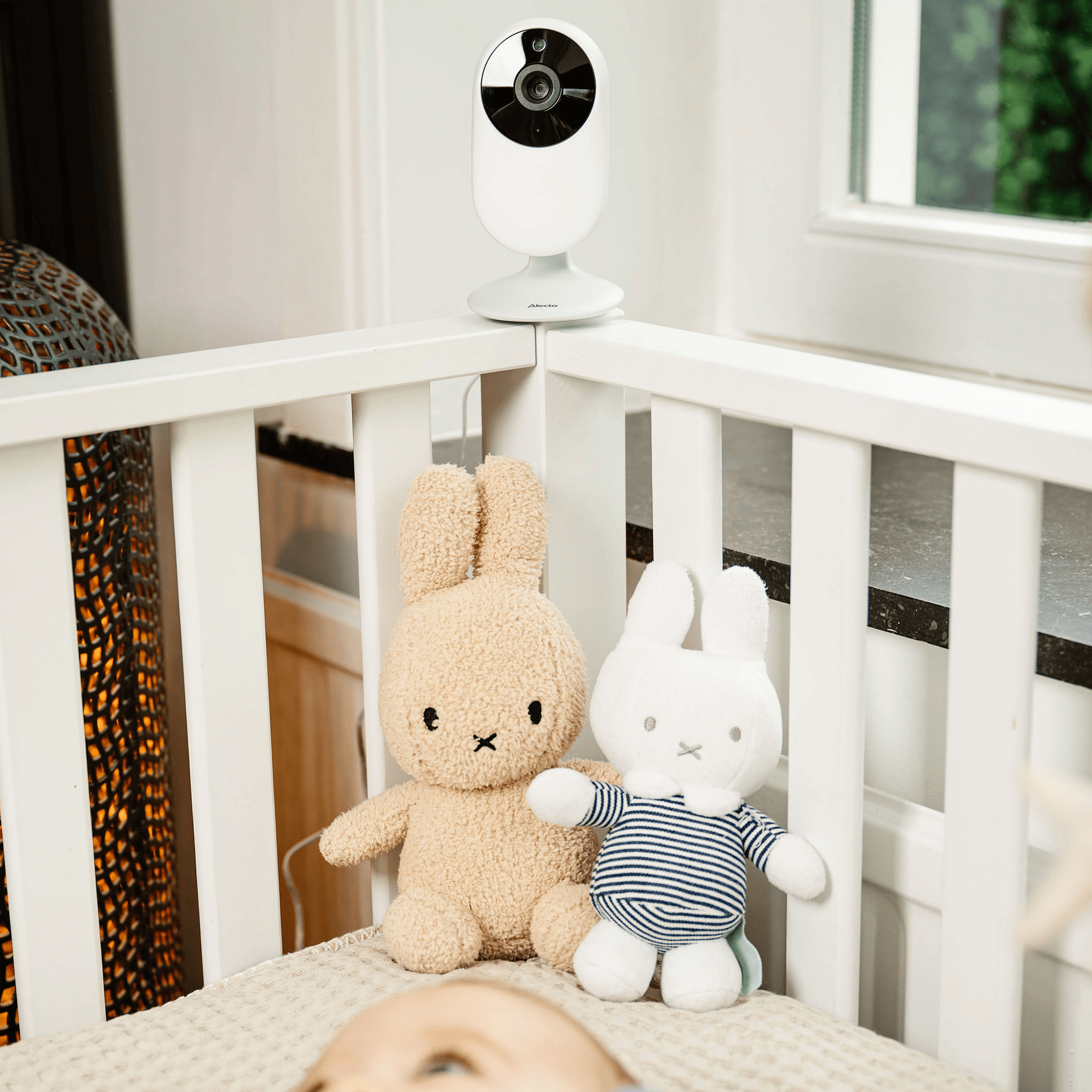 Video Babyphone, Alecto baby, Weiß – Produktansicht