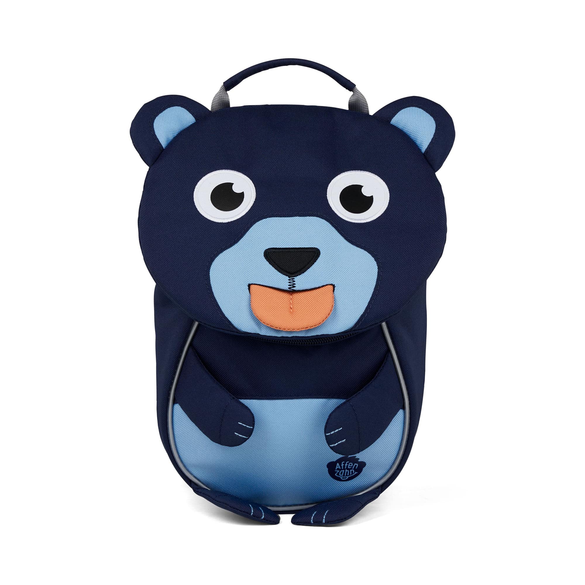 Kinderrucksäcke, Affenzahn, Blau – Besonderheit: höhen- und weitenverstellbarer Brustgurt für eine ideale Anpassung an den Körper